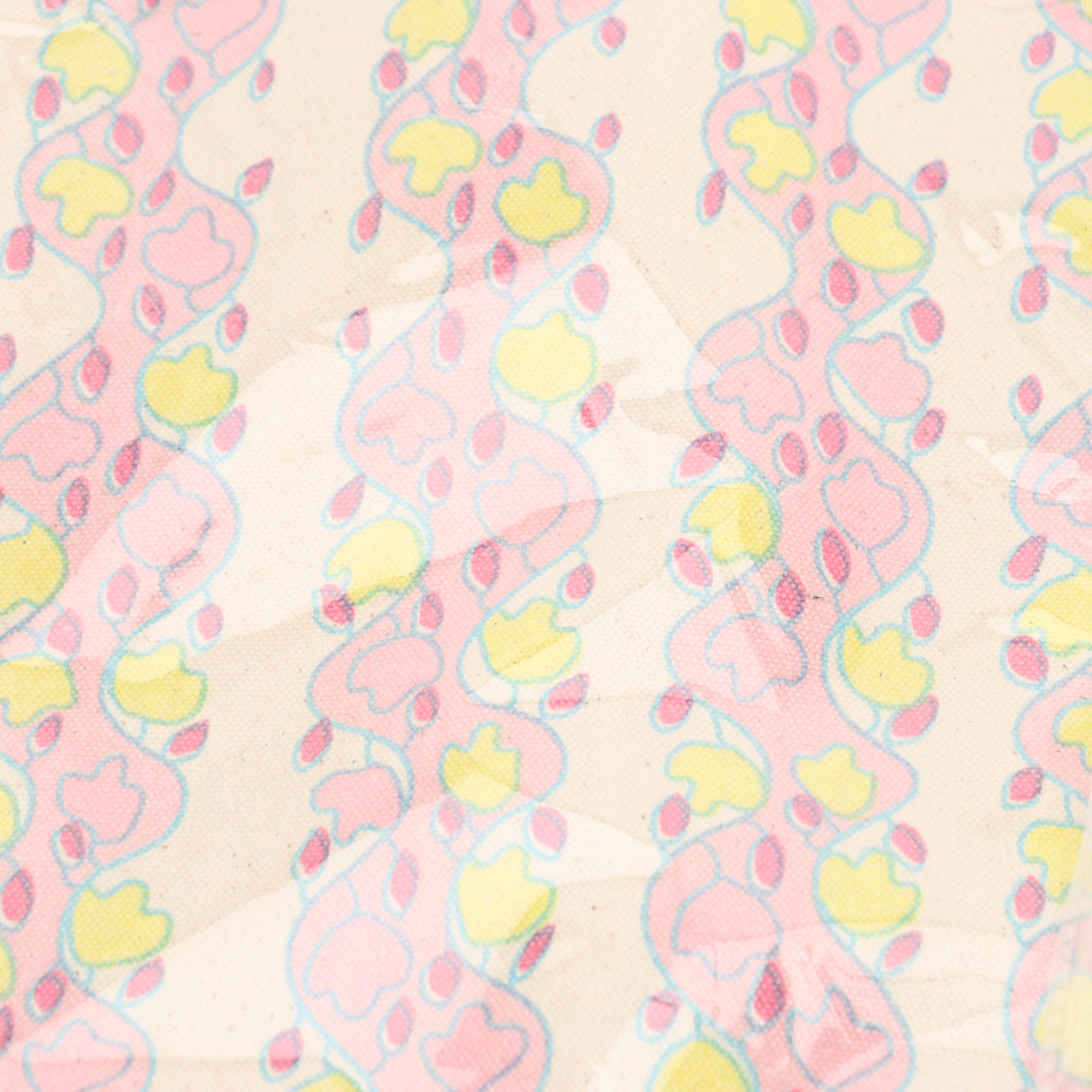 Olive Street Printed Cotton Canvas Shopping Totes