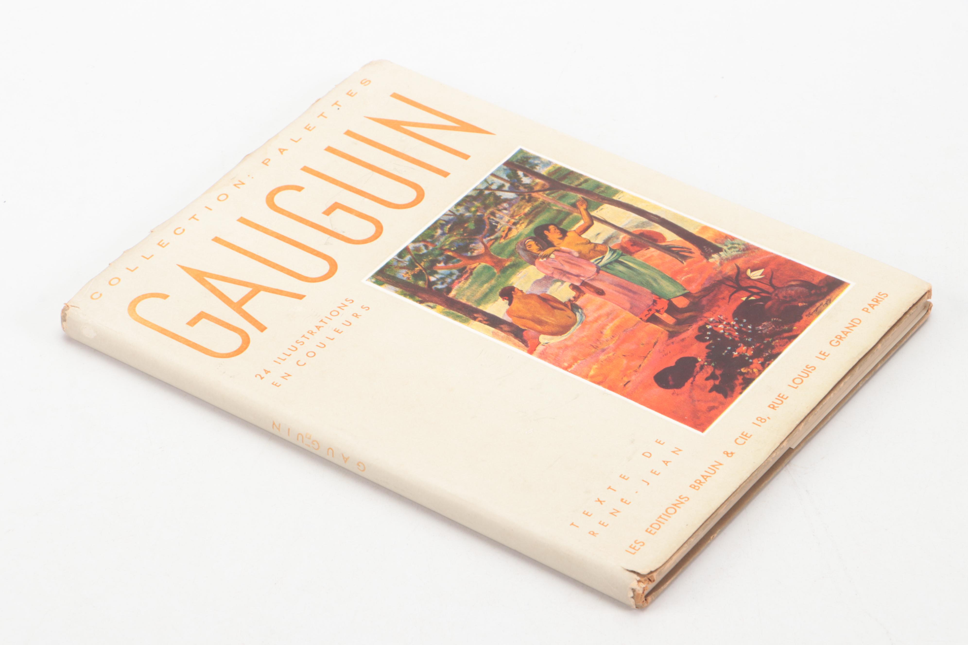 Illustrated First Edition "Gauguin" by René-Jean, 1948