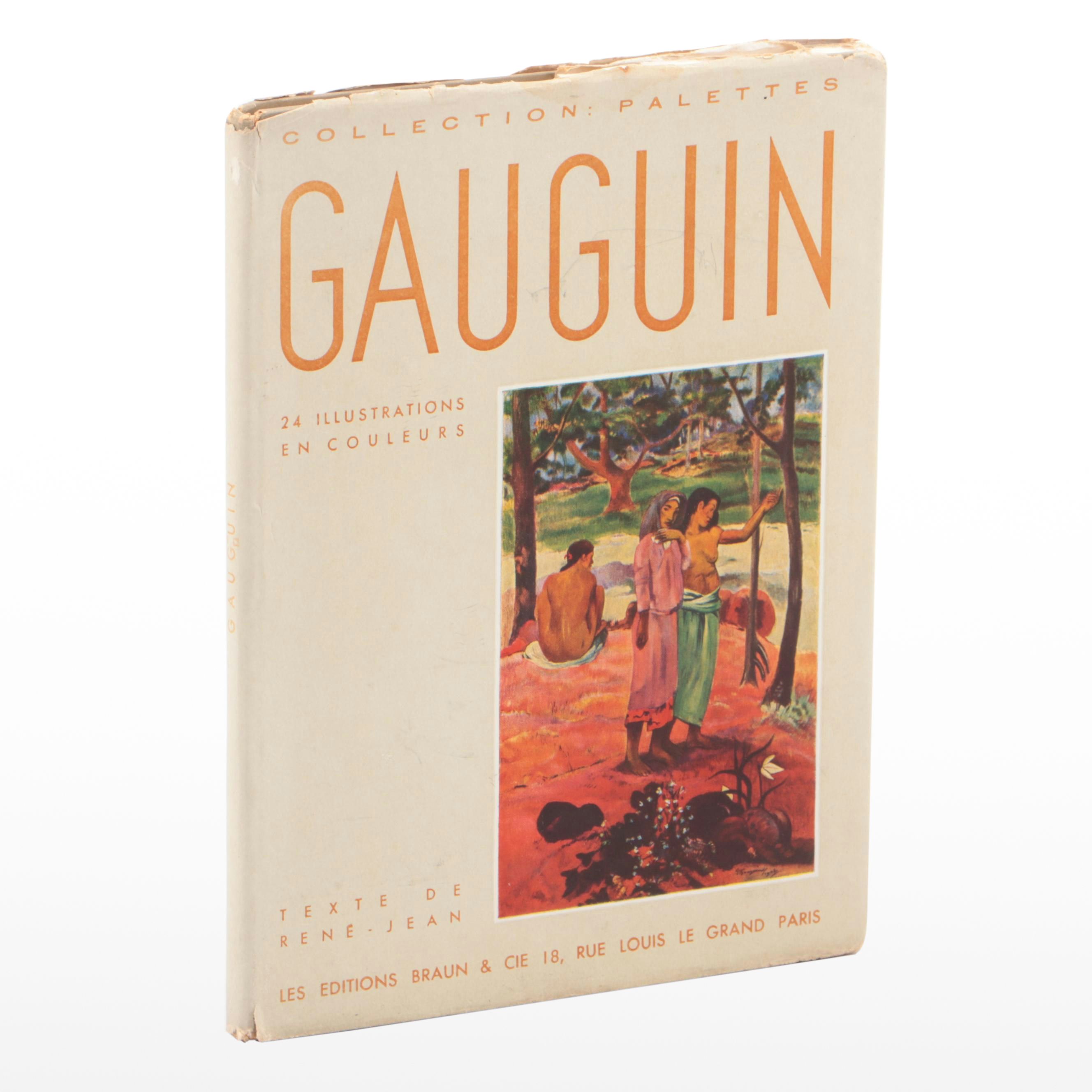 Illustrated First Edition "Gauguin" by René-Jean, 1948