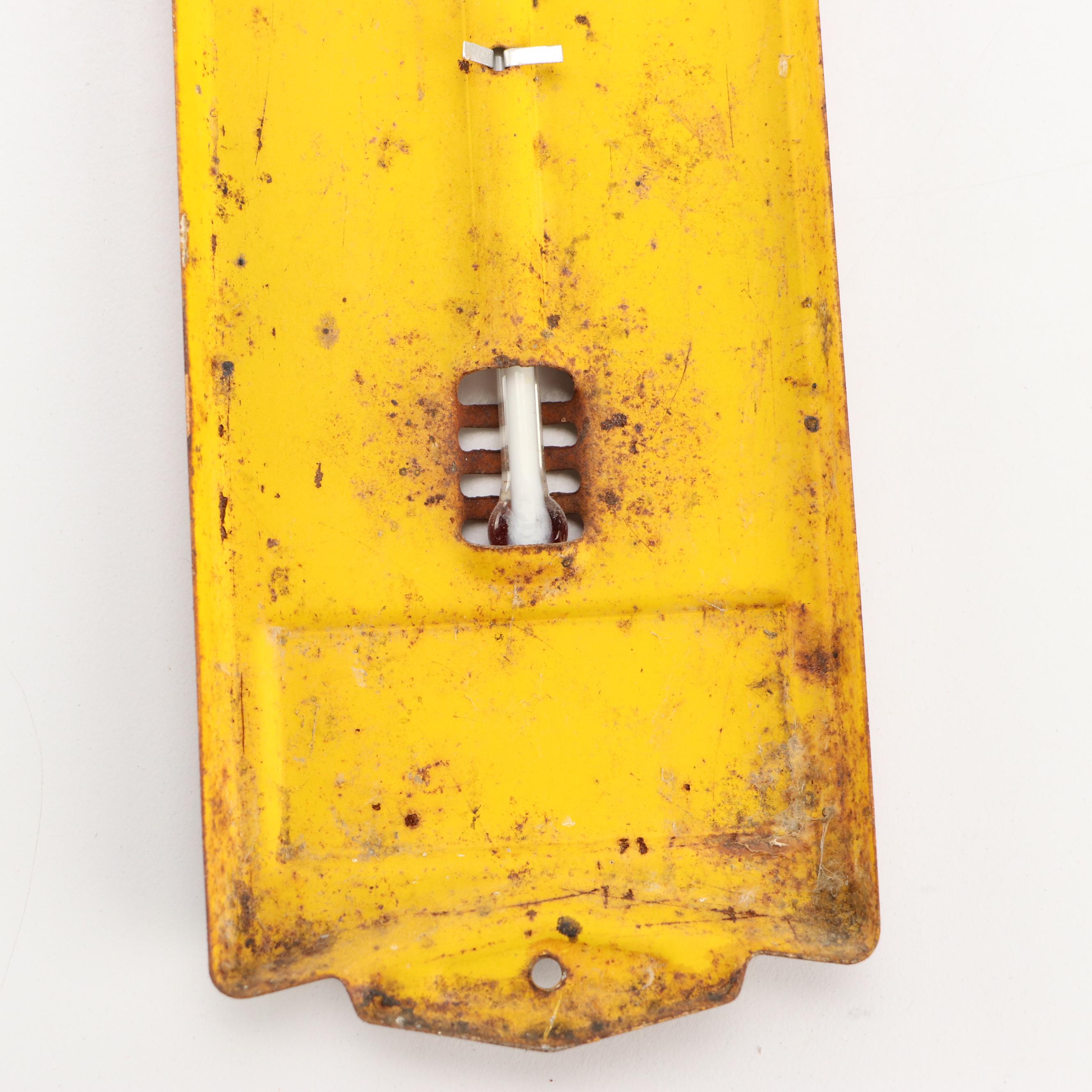 Miner's Sticking Tommy, John Deere Wall Thermometer, Rulers