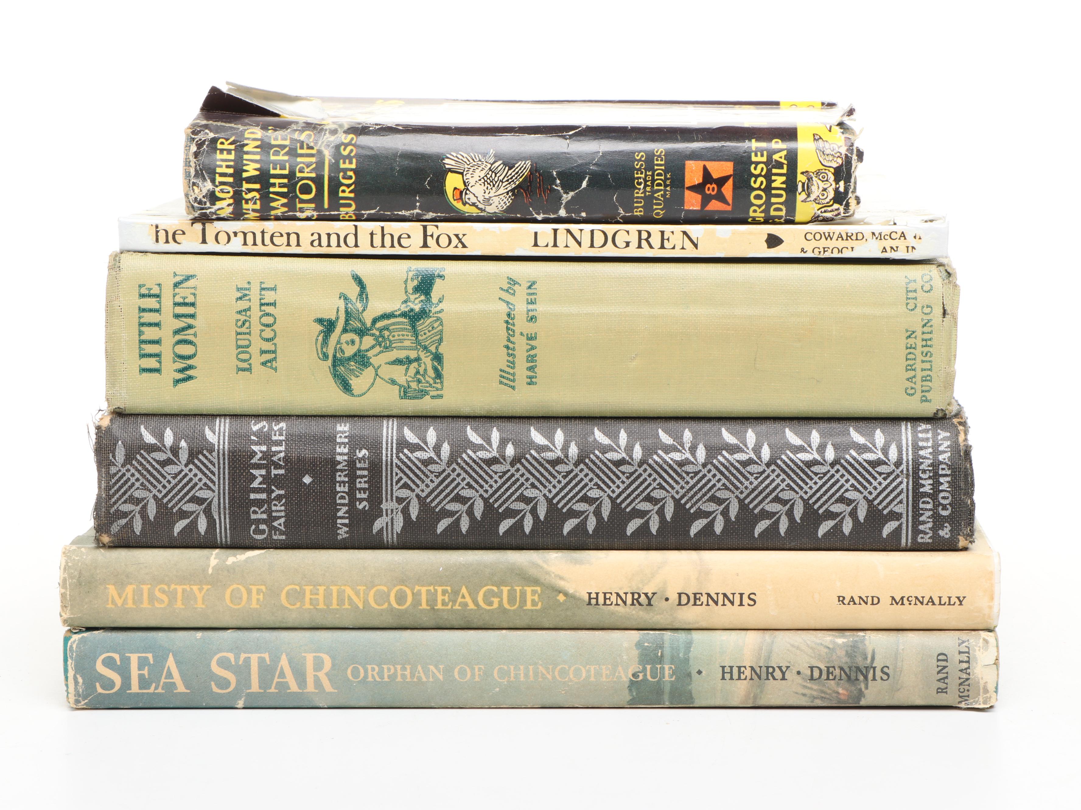 "Misty of Chincoteague" by Marguerite Henry and Other Hardcover Classics