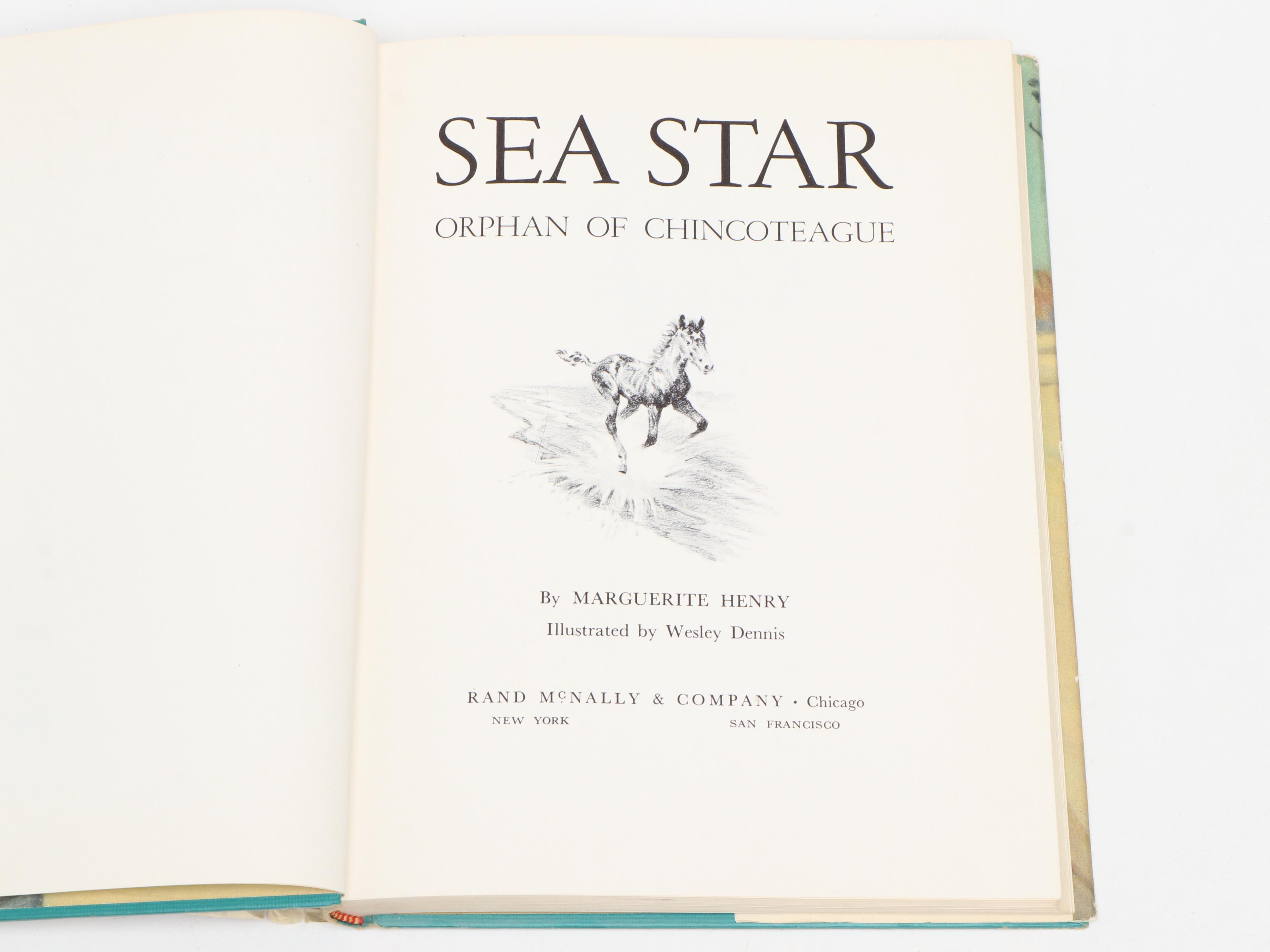 "Misty of Chincoteague" by Marguerite Henry and Other Hardcover Classics