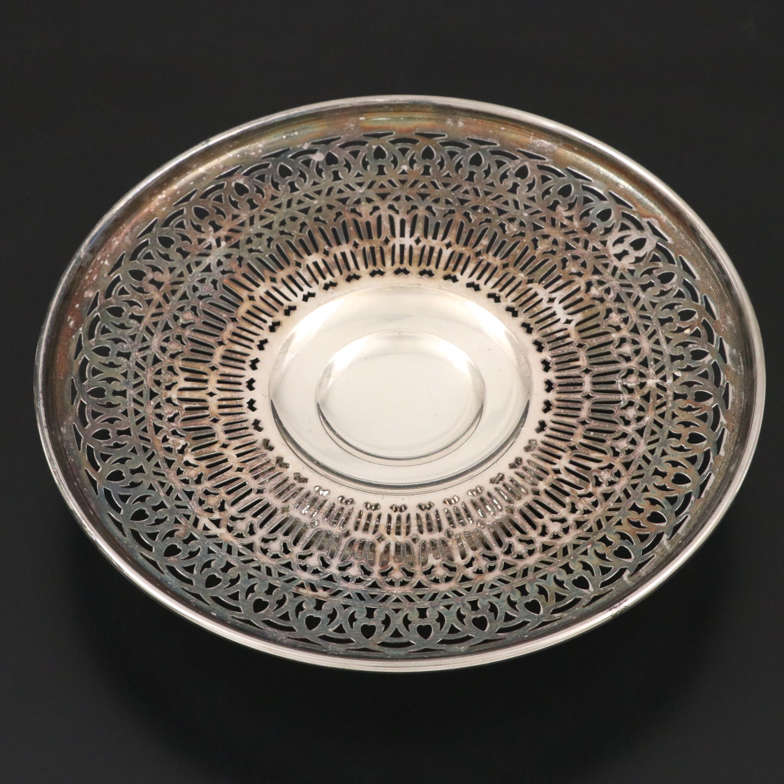 Hemill Tazza with Other Art Deco Style Relish Dish and Other Tableware