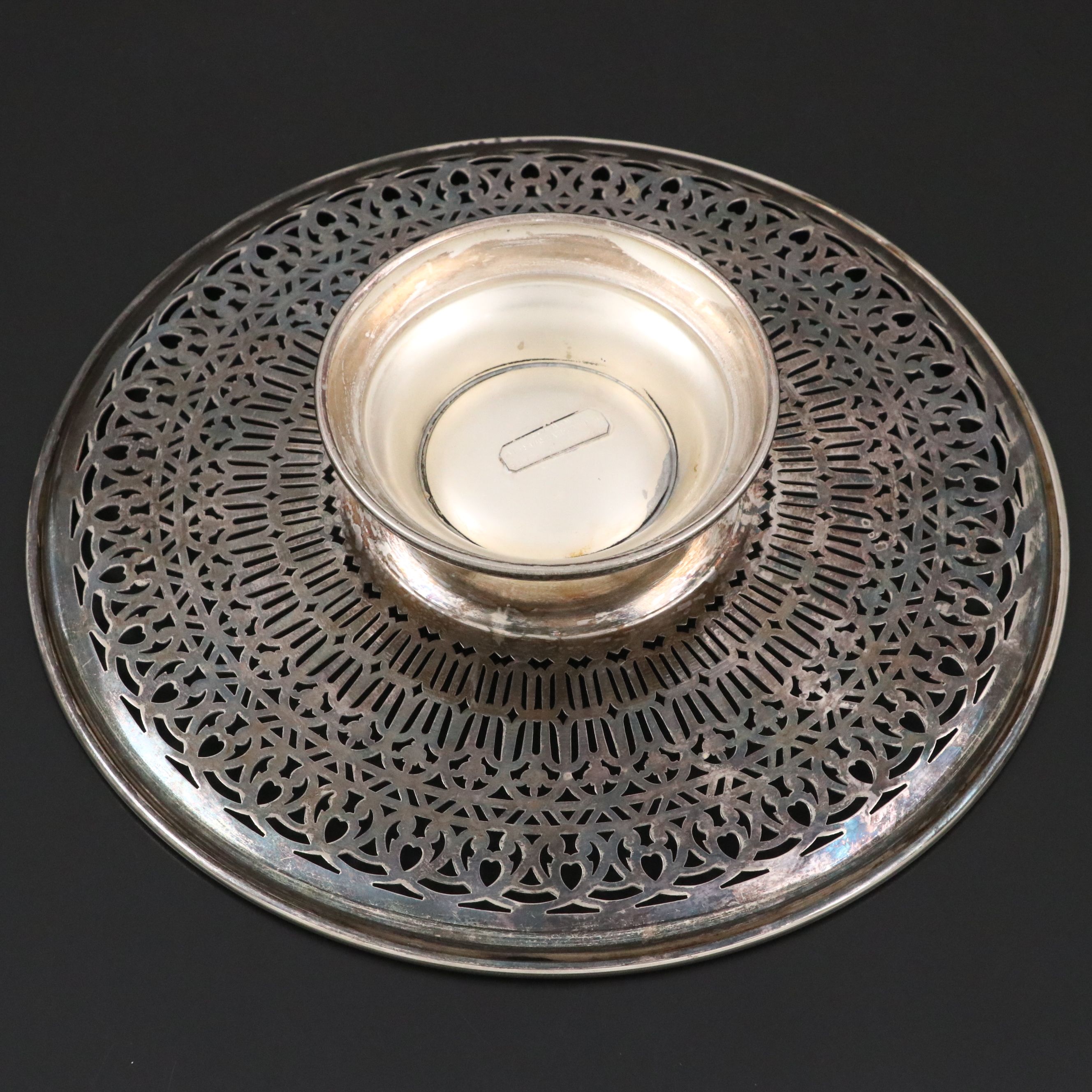 Hemill Tazza with Other Art Deco Style Relish Dish and Other Tableware