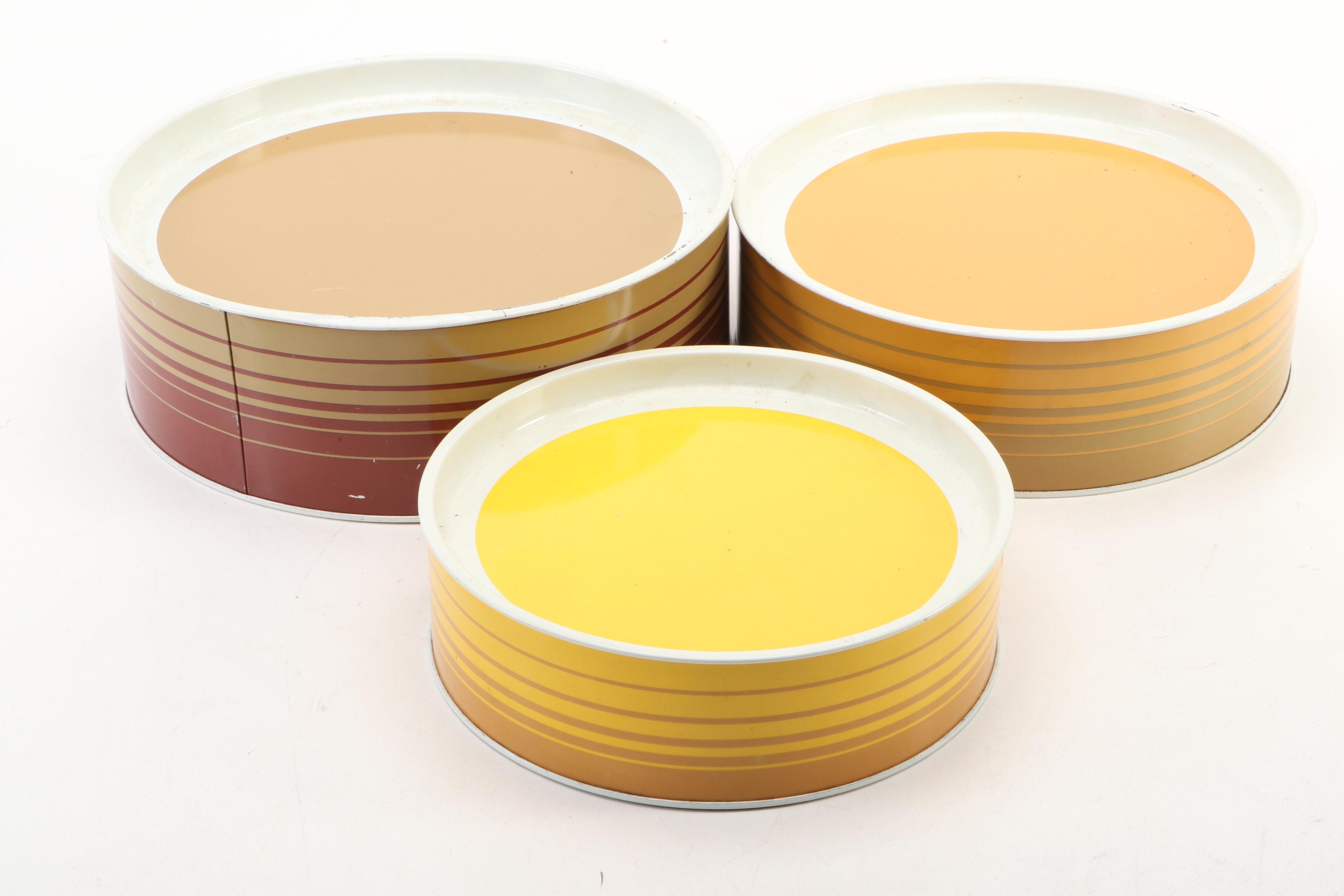 GT Designs English Canister Set with Carnation Malt Shaker and Napkin Holder