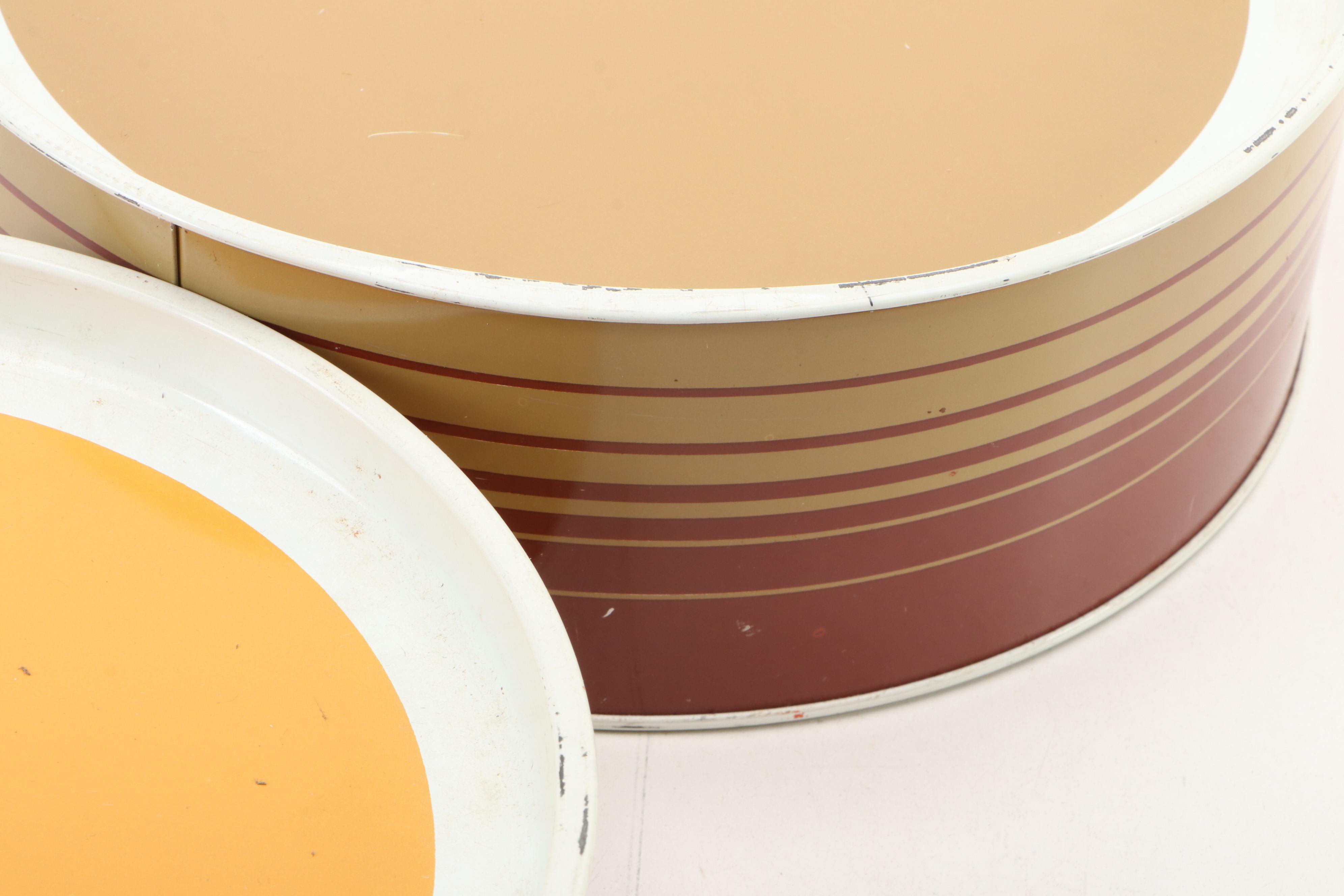 GT Designs English Canister Set with Carnation Malt Shaker and Napkin Holder