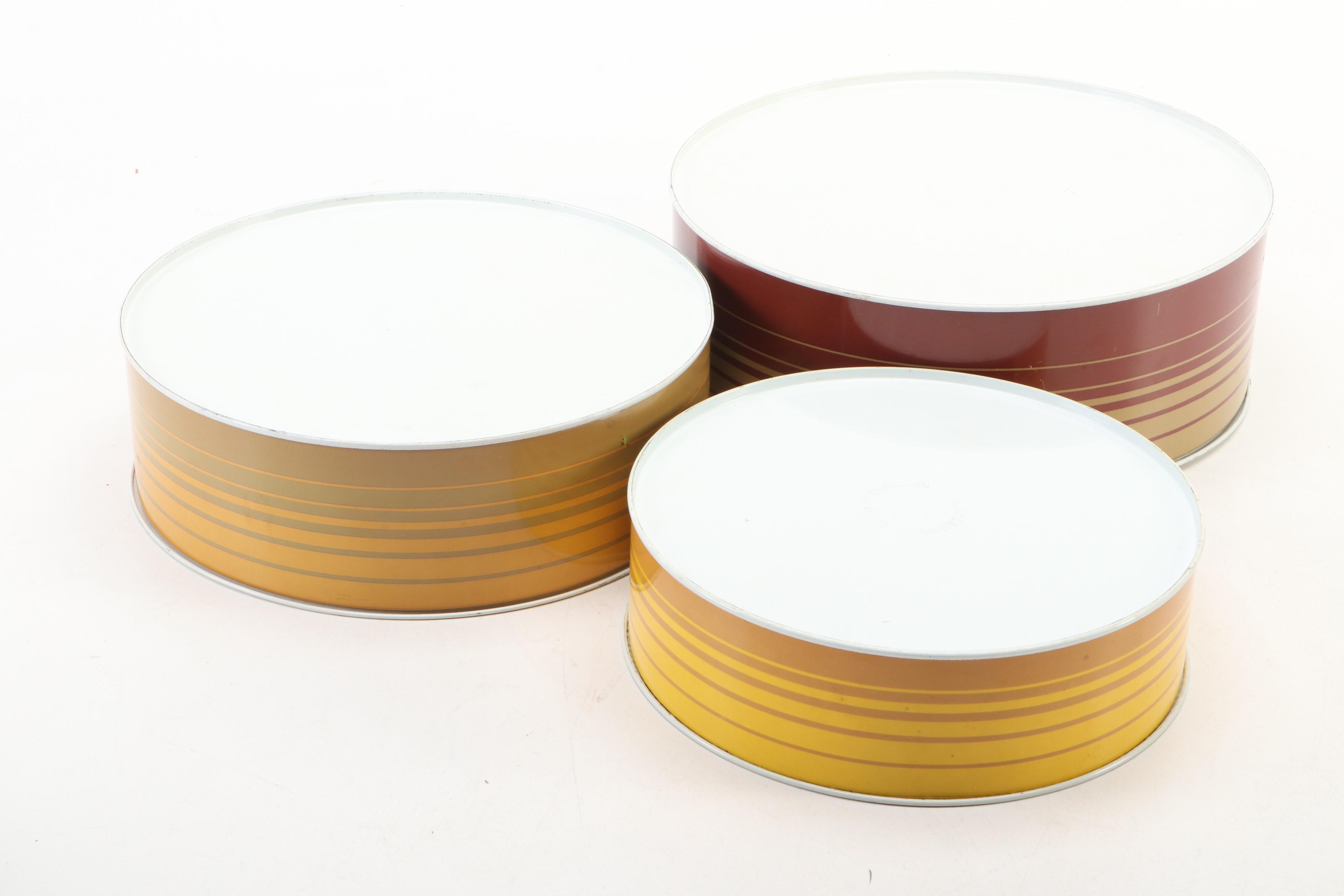 GT Designs English Canister Set with Carnation Malt Shaker and Napkin Holder