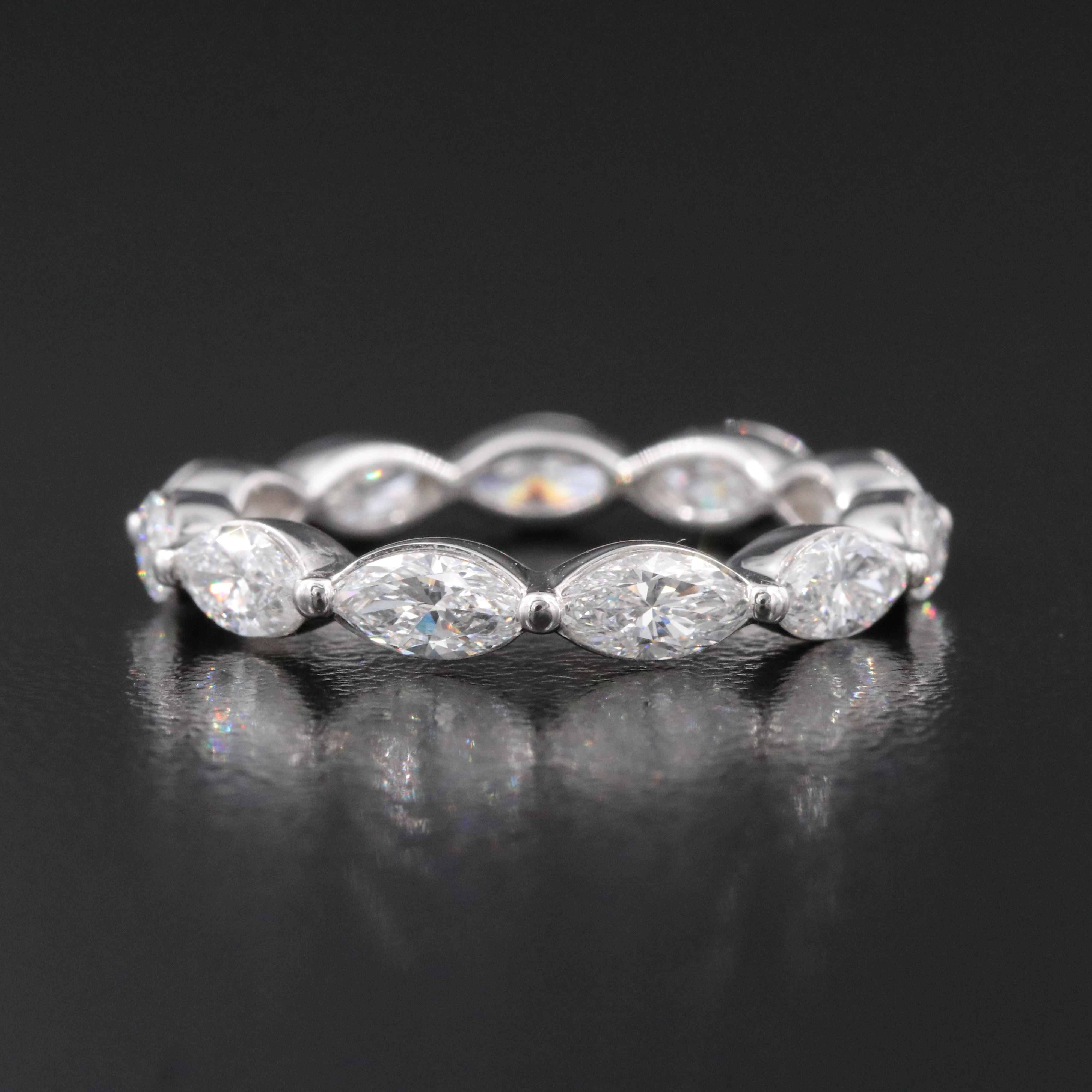 14K 2.00 CTW Lab Grown Diamond Eternity Band