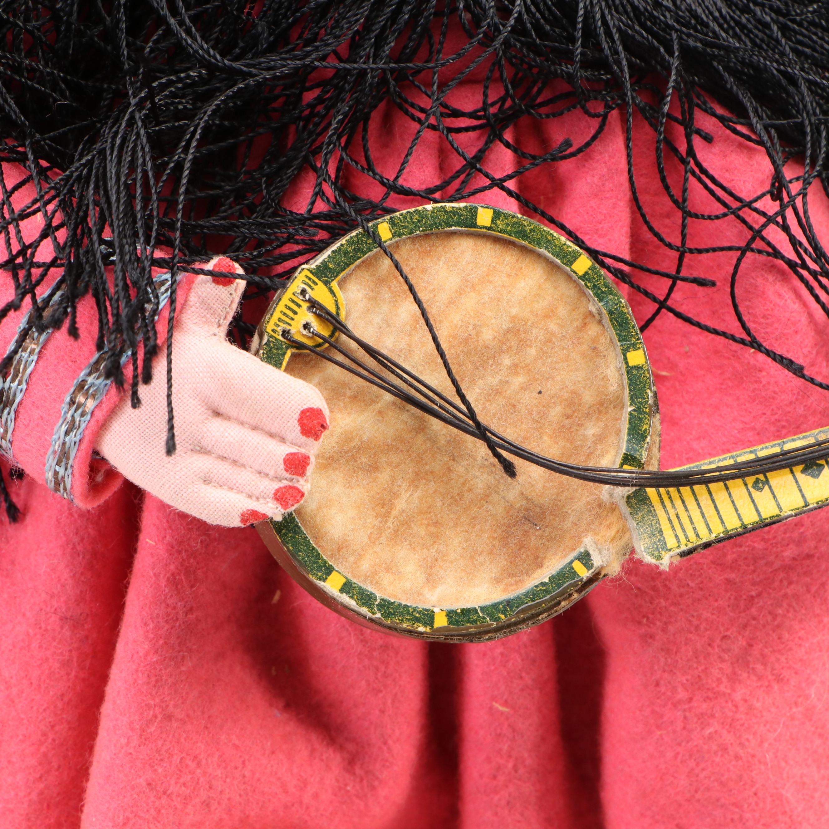 Magis Roma Italian Felt Dolls in Traditional Sicilian and Venetian Clothing