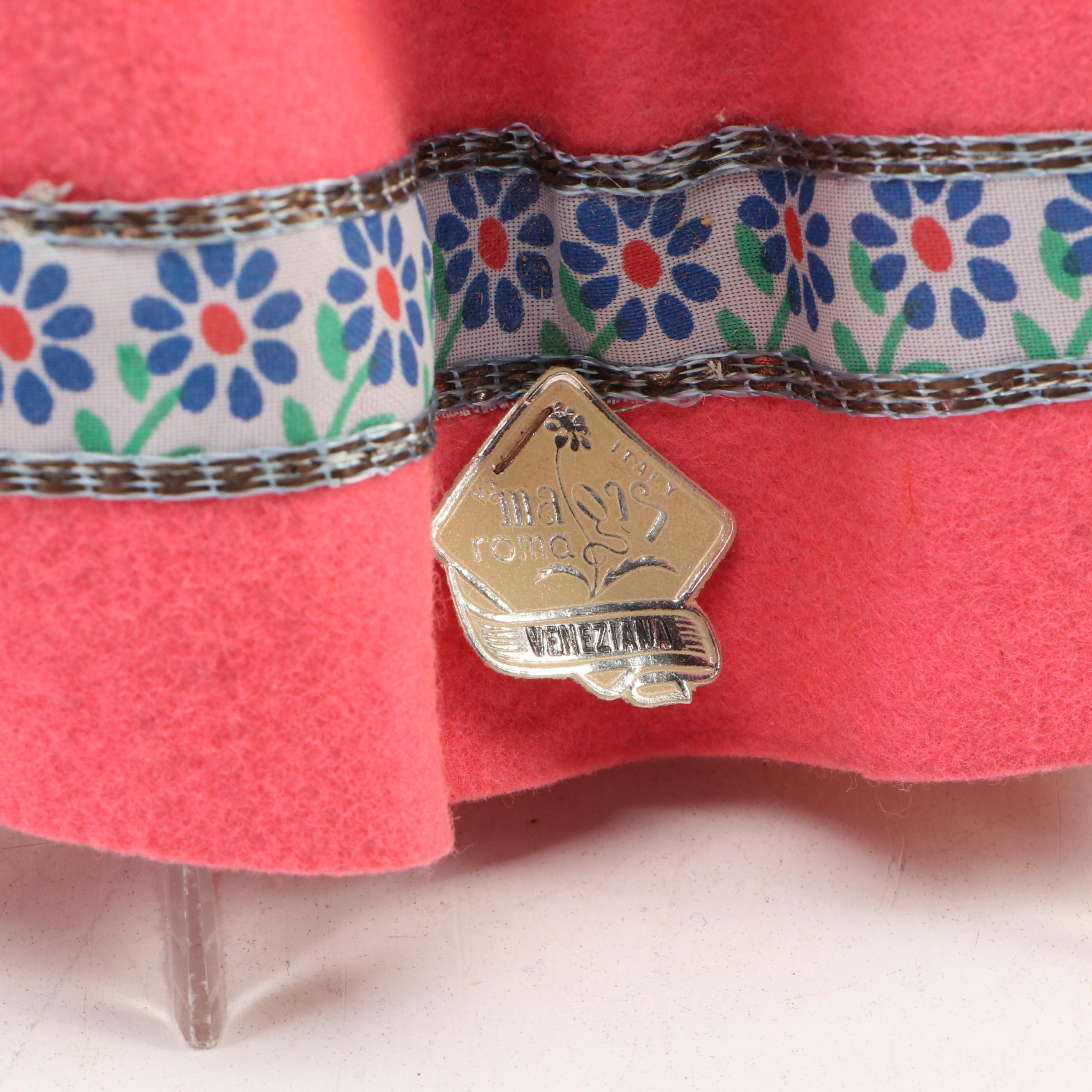 Magis Roma Italian Felt Dolls in Traditional Sicilian and Venetian Clothing