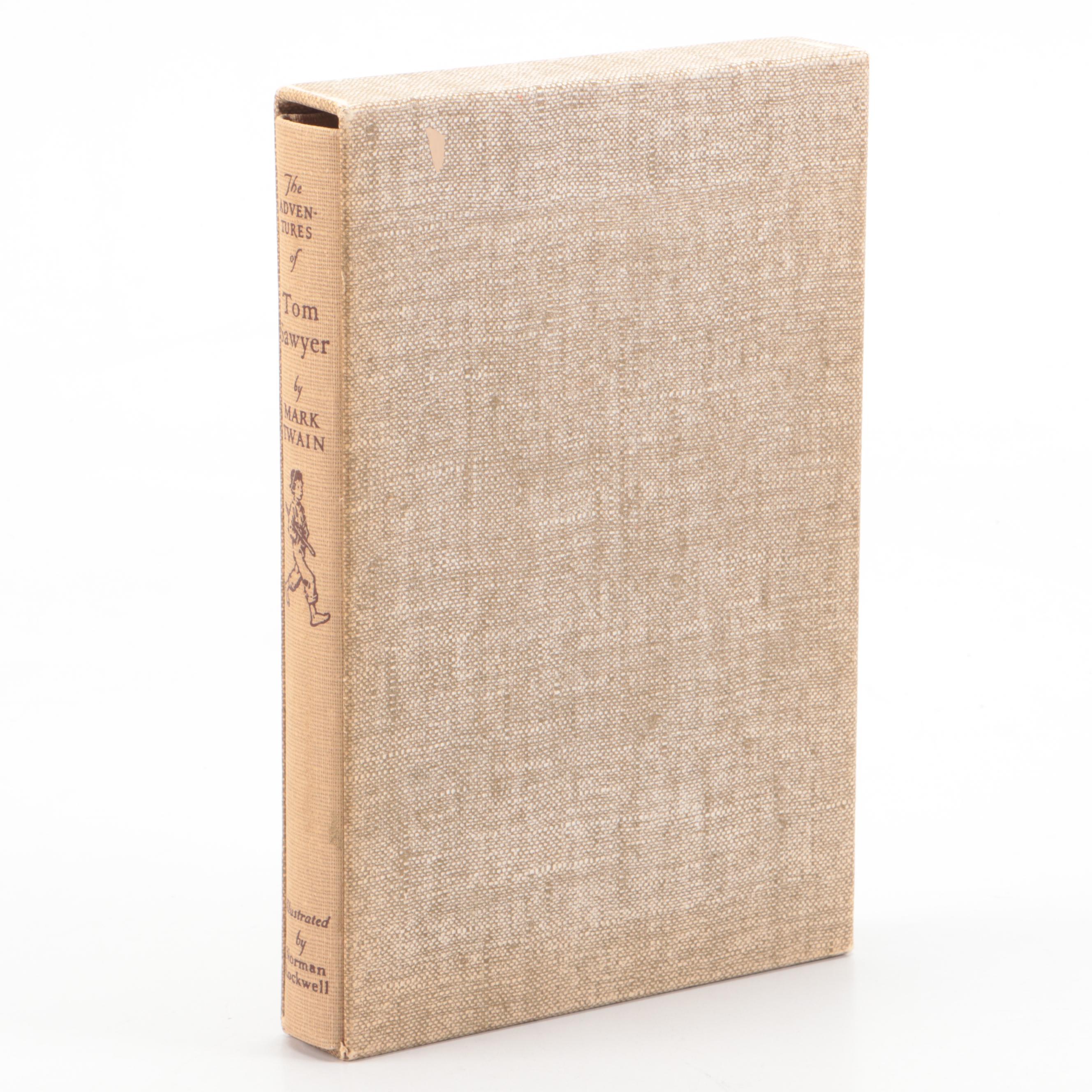 Norman Rockwell Illustrated "The Adventures of Tom Sawyer" by Mark Twain