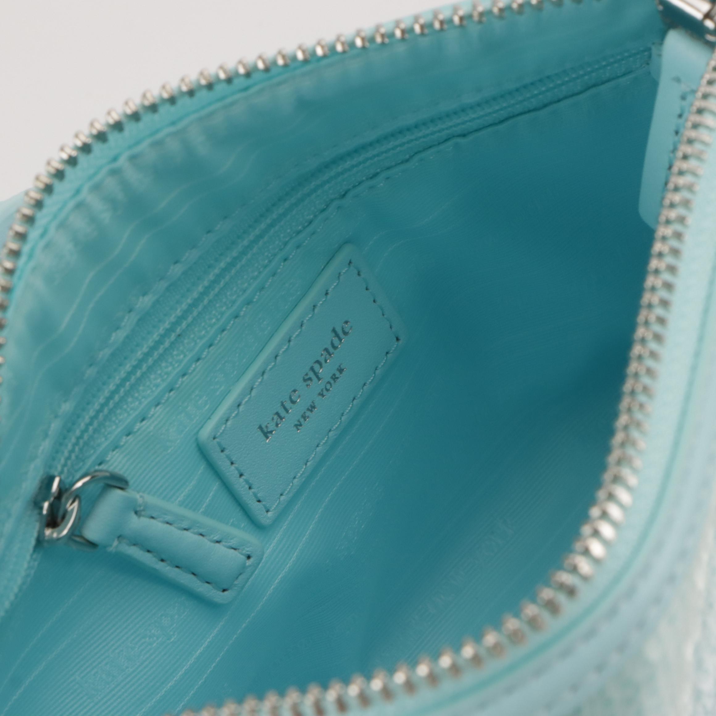 Kate Spade Lulu E/W Pochette in Sequins & Olga Berg Beaded Convertible Clutch