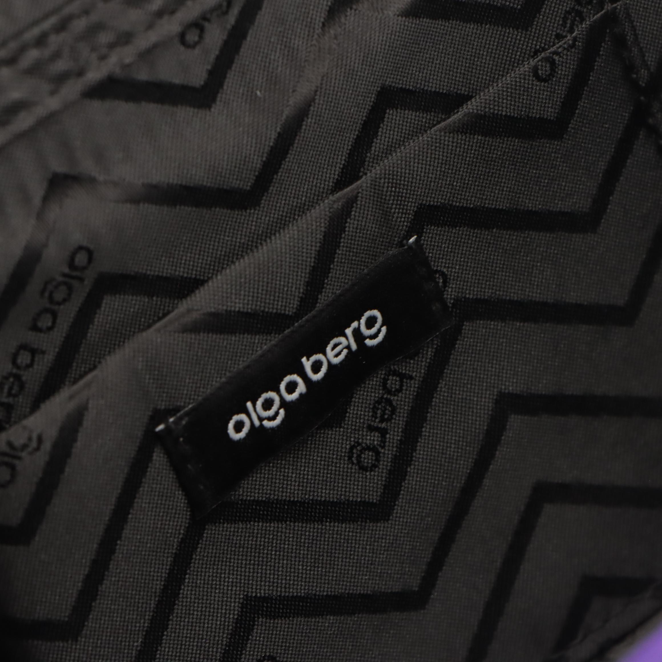 Kate Spade Lulu E/W Pochette in Sequins & Olga Berg Beaded Convertible Clutch