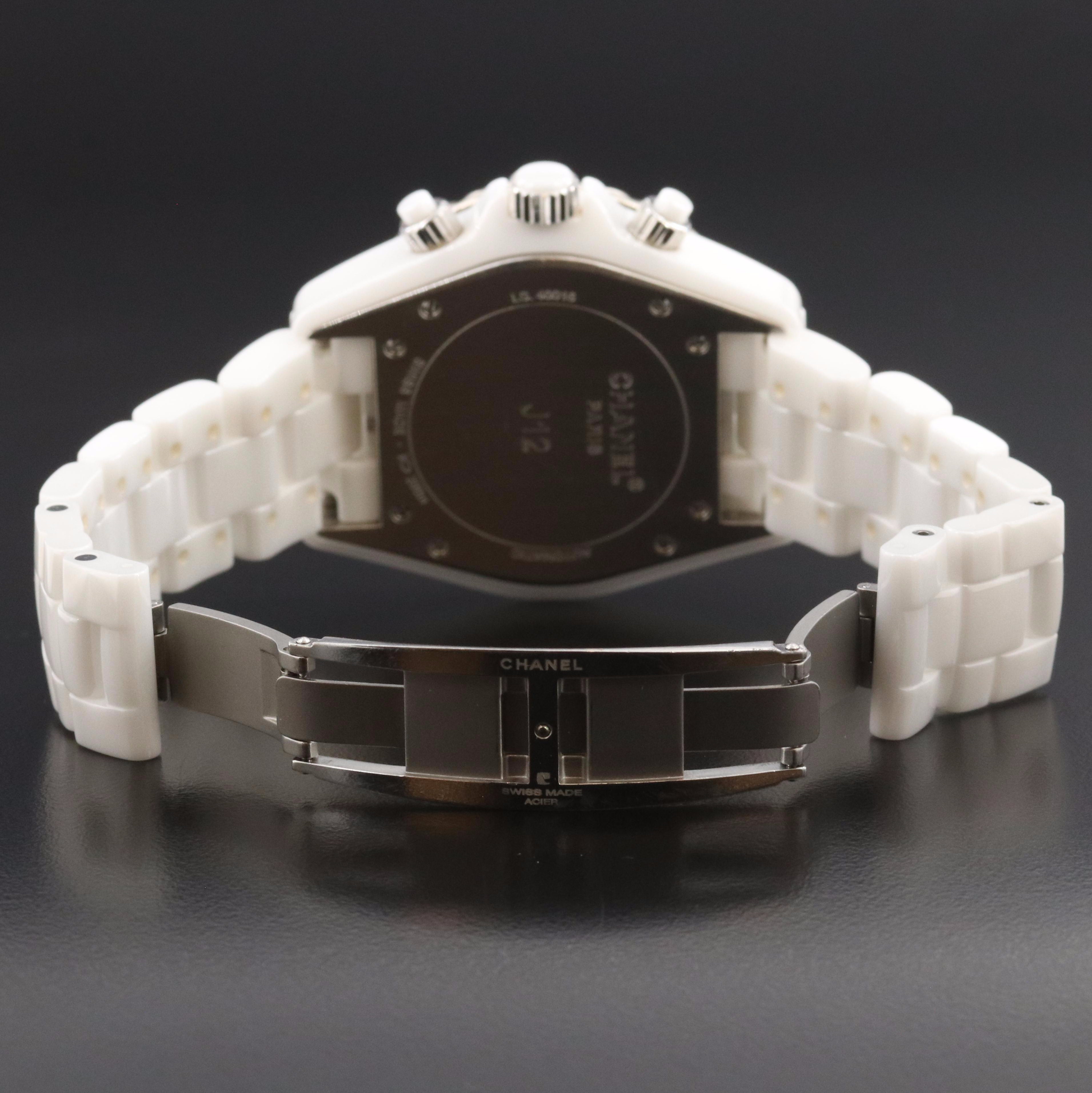 Chanel J12 Chronograph Factory Diamond Watch