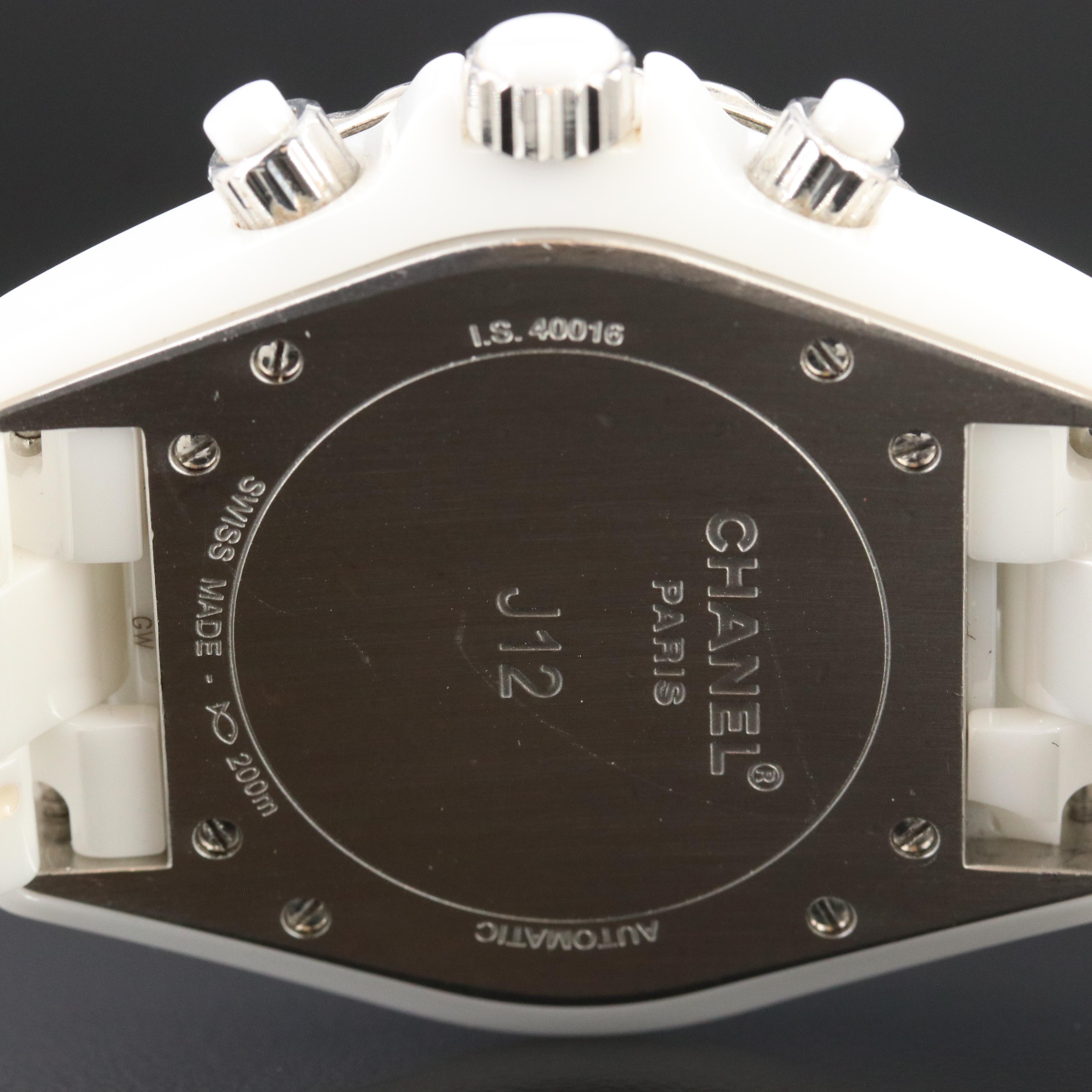 Chanel J12 Chronograph Factory Diamond Watch