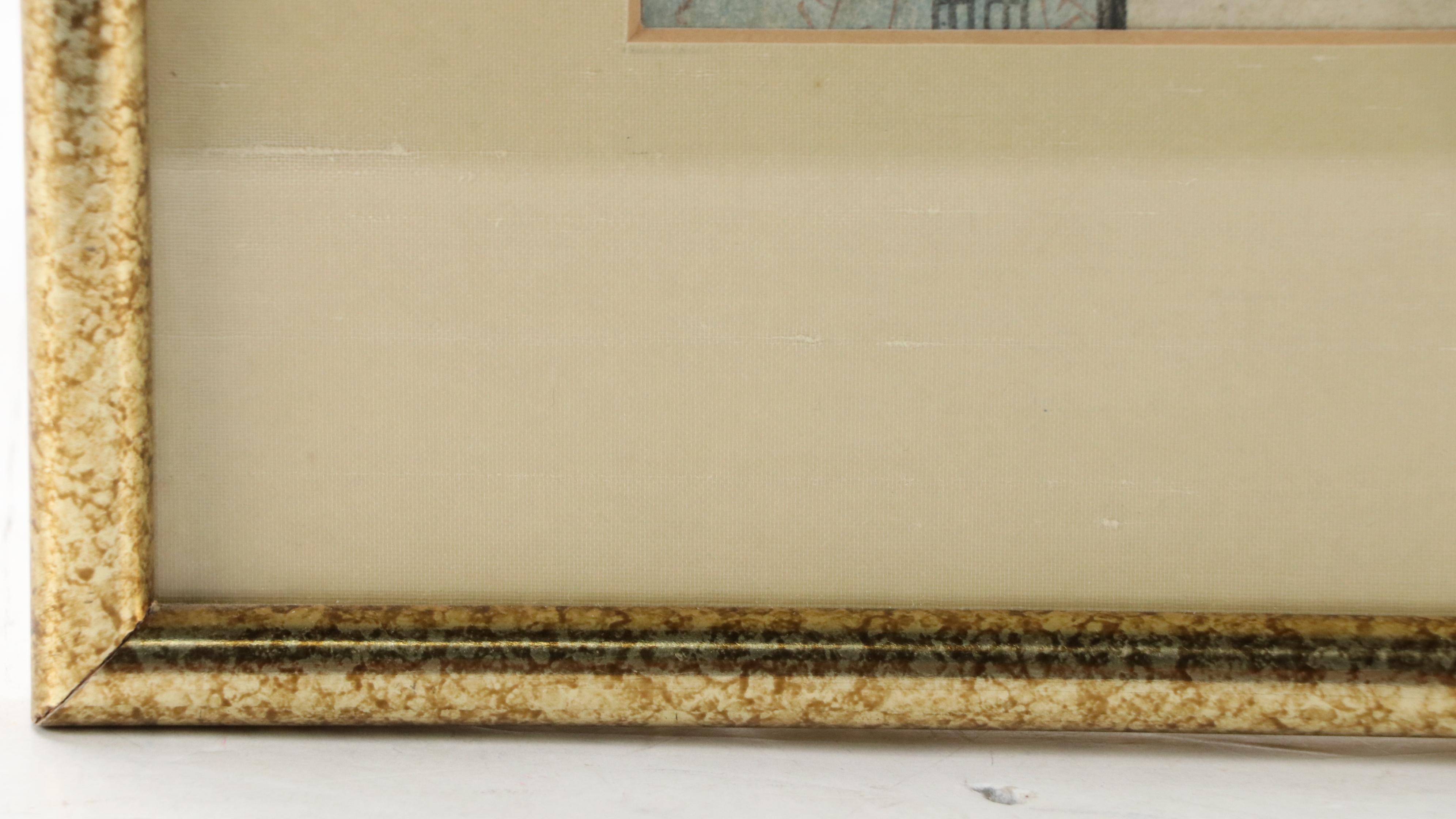 After Utagawa Kunisada Ukiyo-e Woodblock "Ghyakurakan Segaki," Late 19th C.