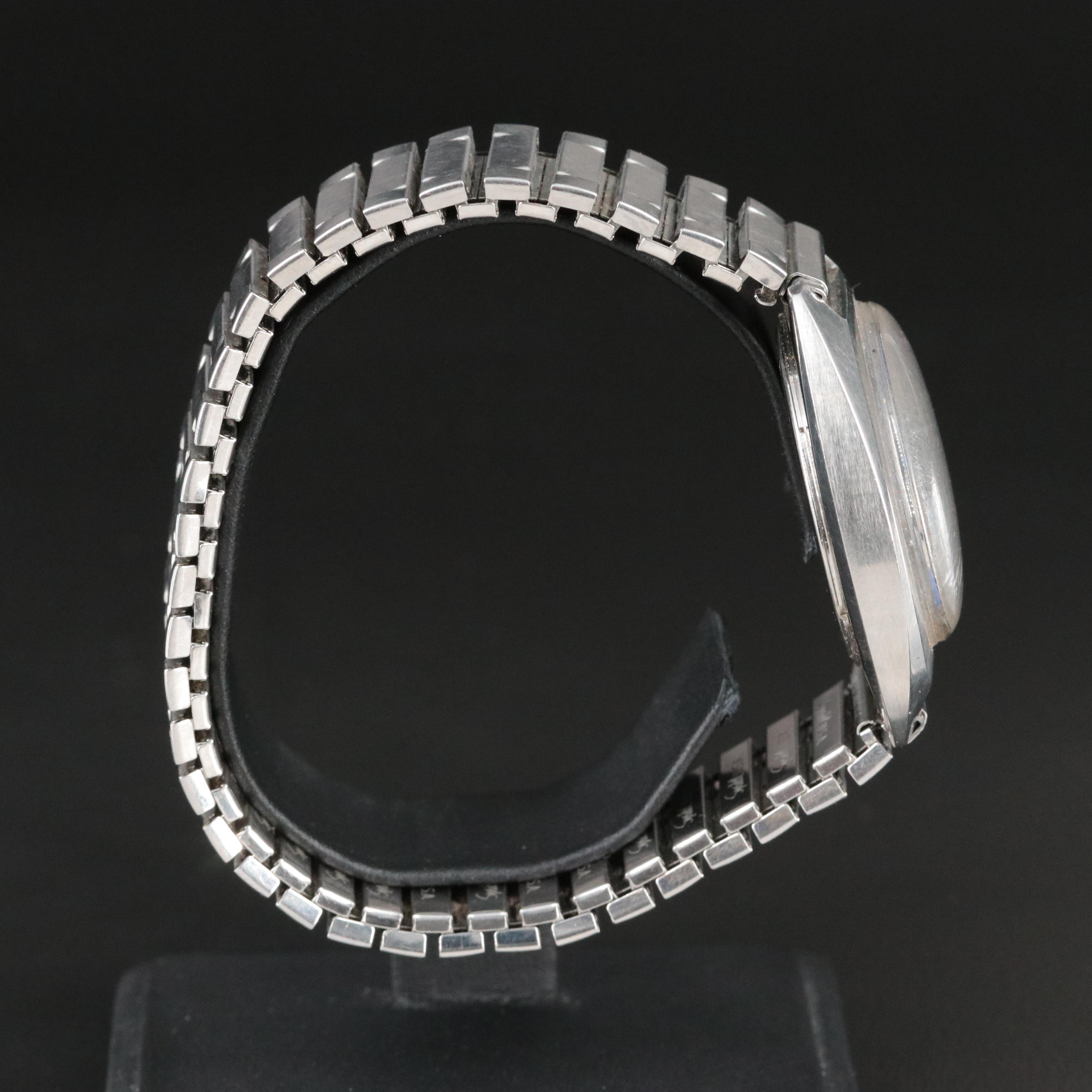 Accutron by Bulova Stainless Steel Date Watch