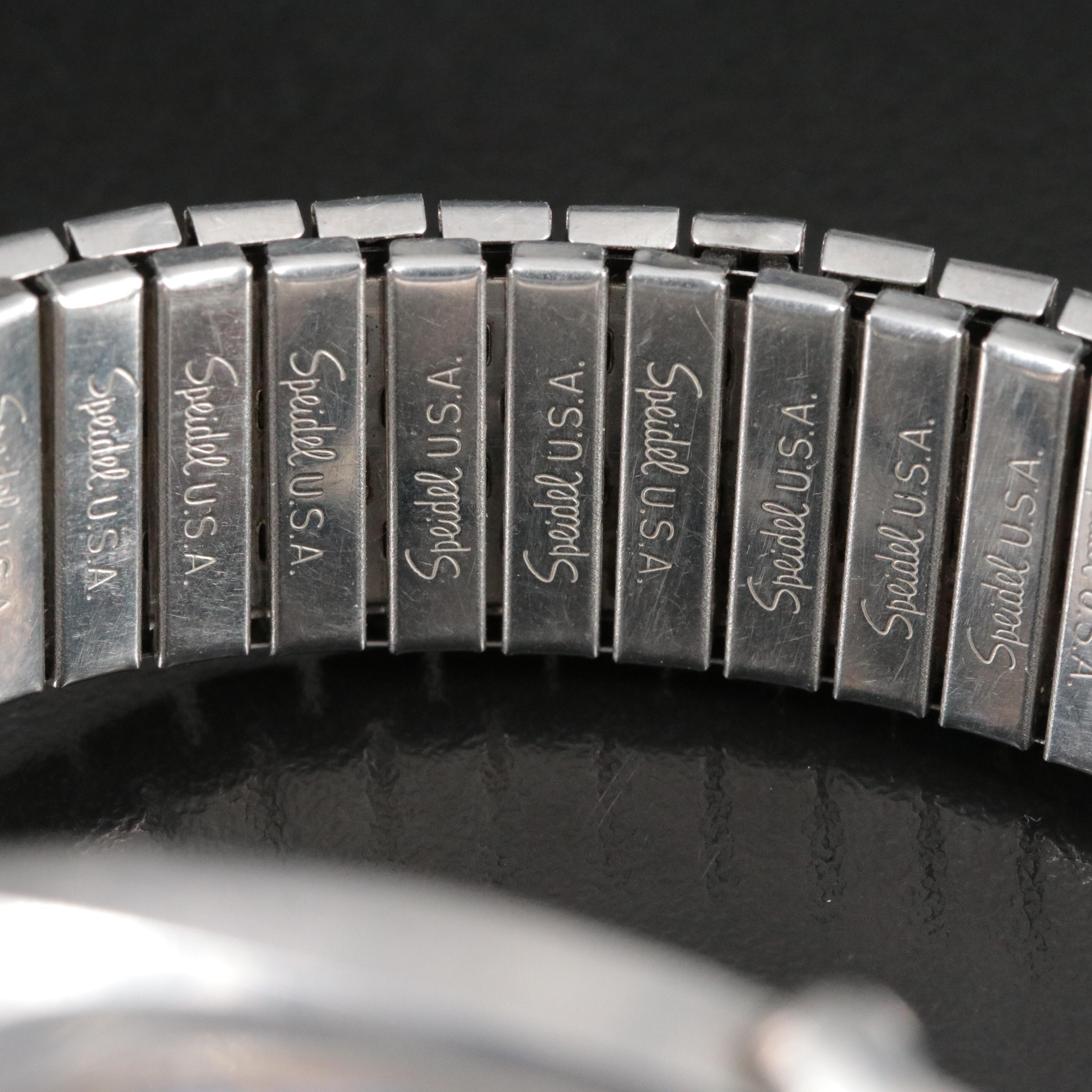 Accutron by Bulova Stainless Steel Date Watch