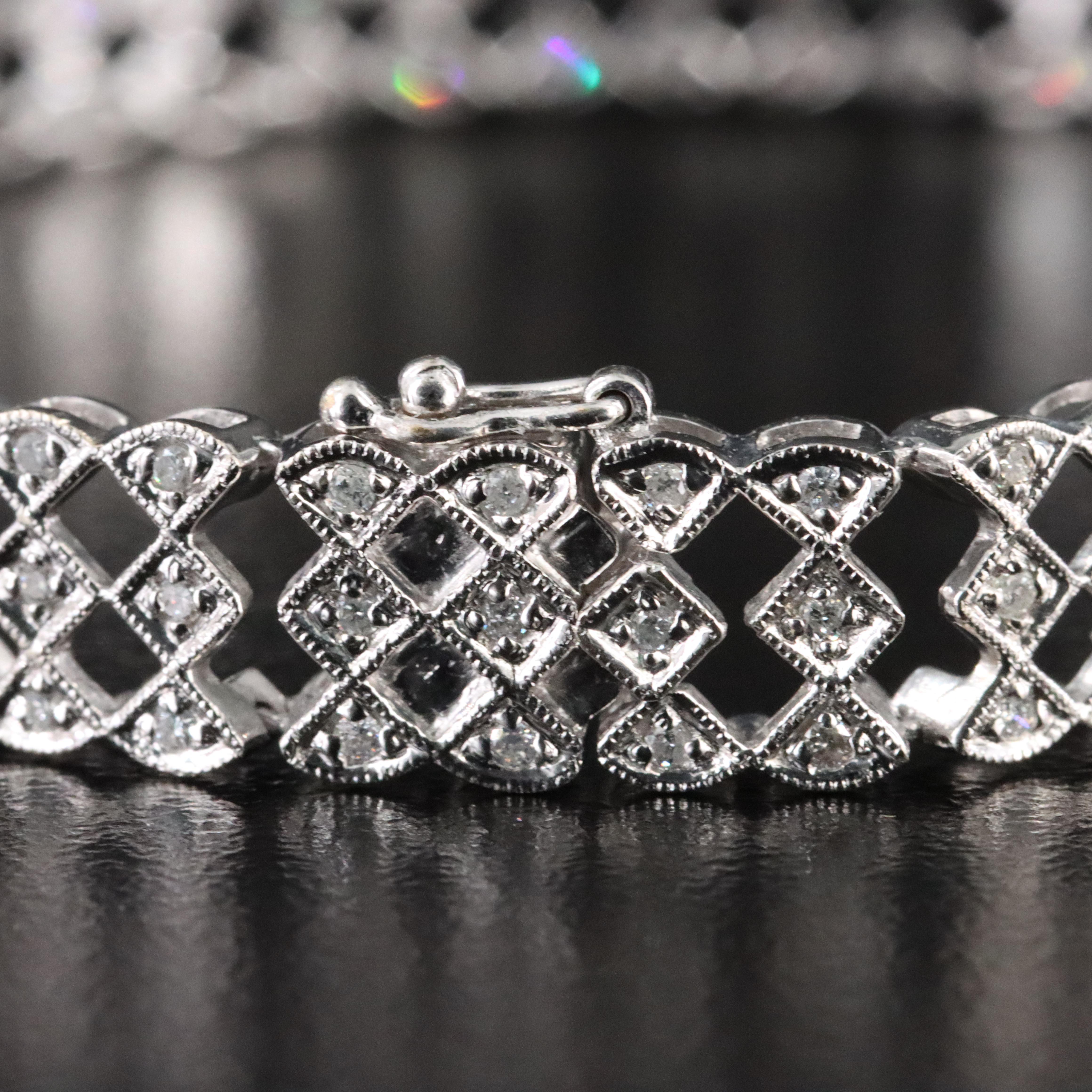 14K 1.01 CTW Diamond Bracelet