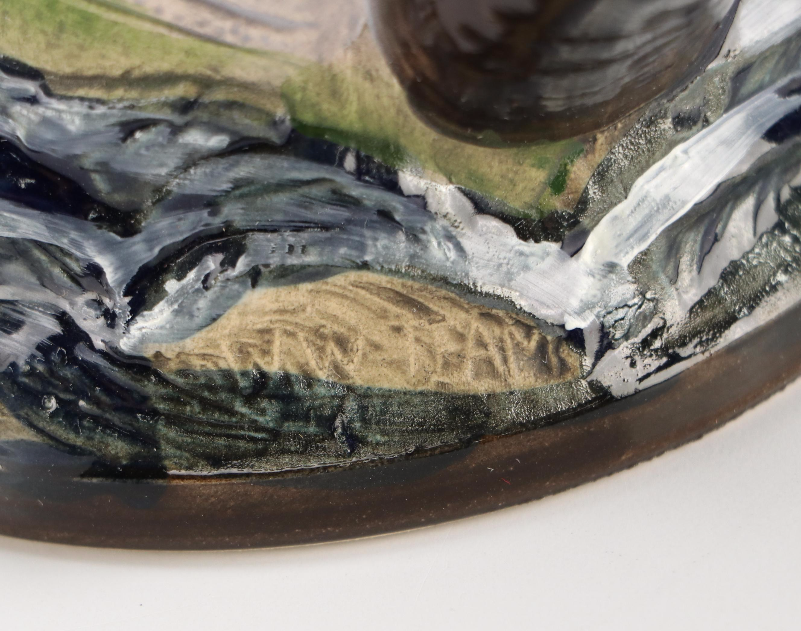 Ransbach-Baumbach German Beer Stein With Pewter Lid