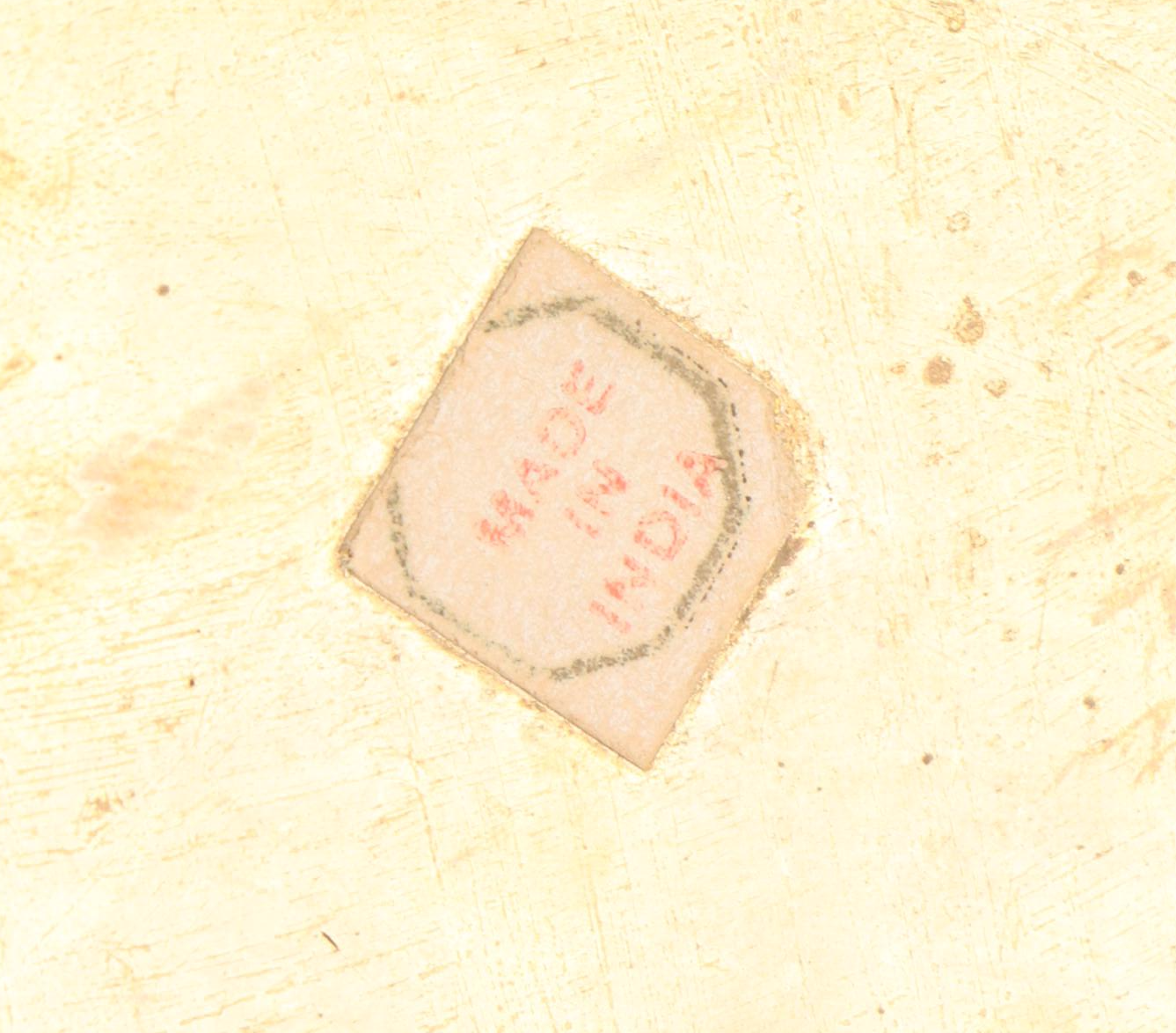 Brass Pillar Candle Holder with Decorative Containers