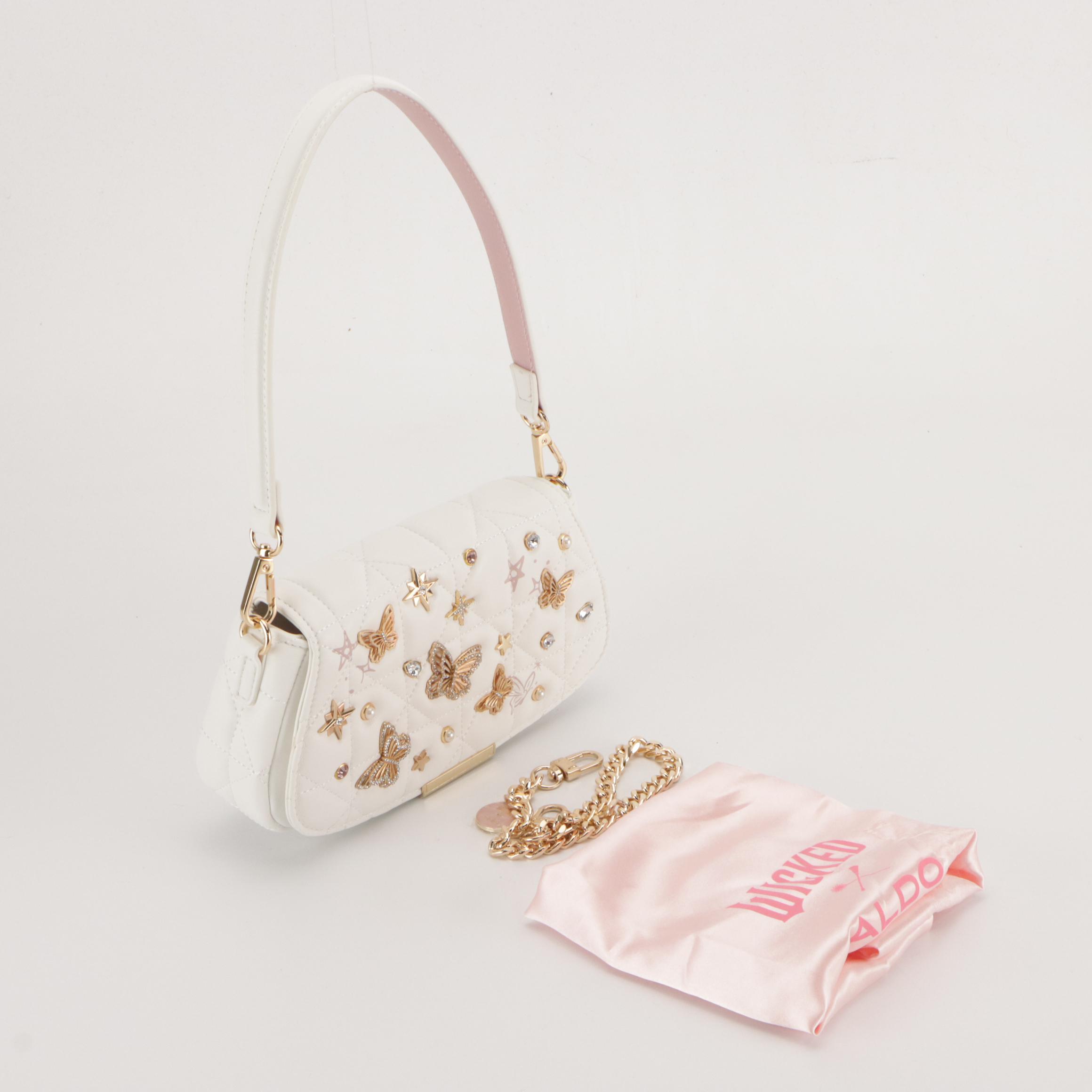 Aldo X Wicked Goodnewsglinda Shoulder Bag and Kelly-Tooke Medium Chain Strap Bag