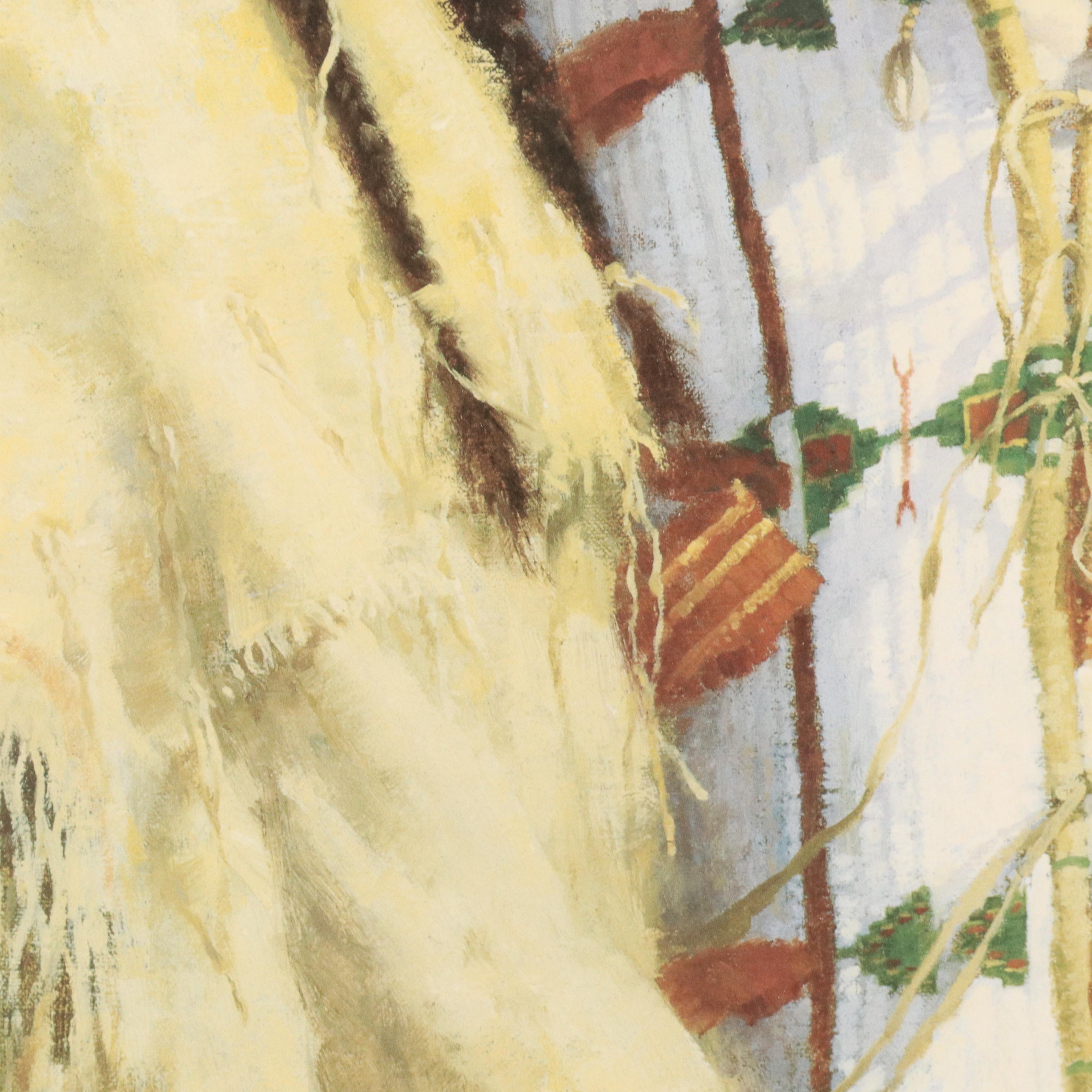 Howard Terpning Offset Lithograph "Pride of the Cheyenne," 1988