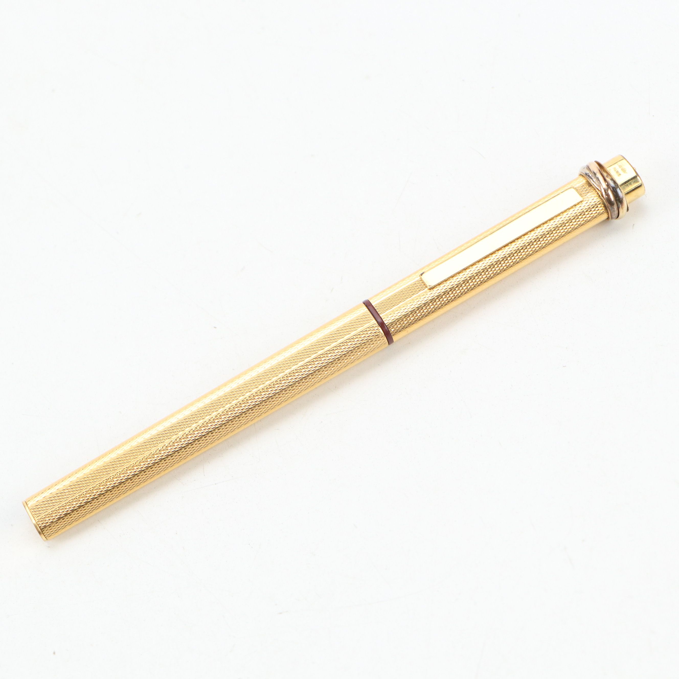 Must de Cartier Gold Plated Fountain Pen