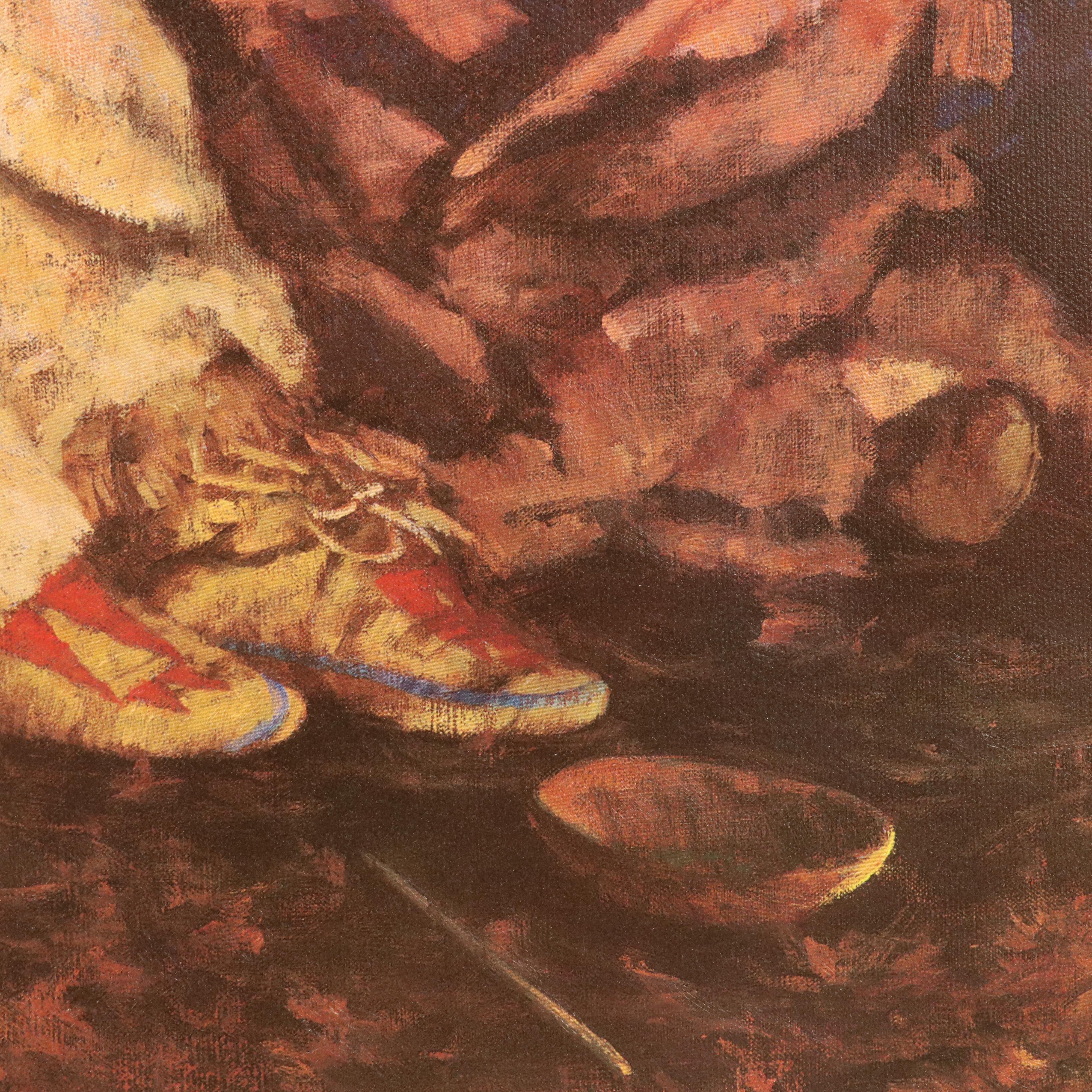 Howard Terpning Offset Lithograph "Grandfather Speaks"