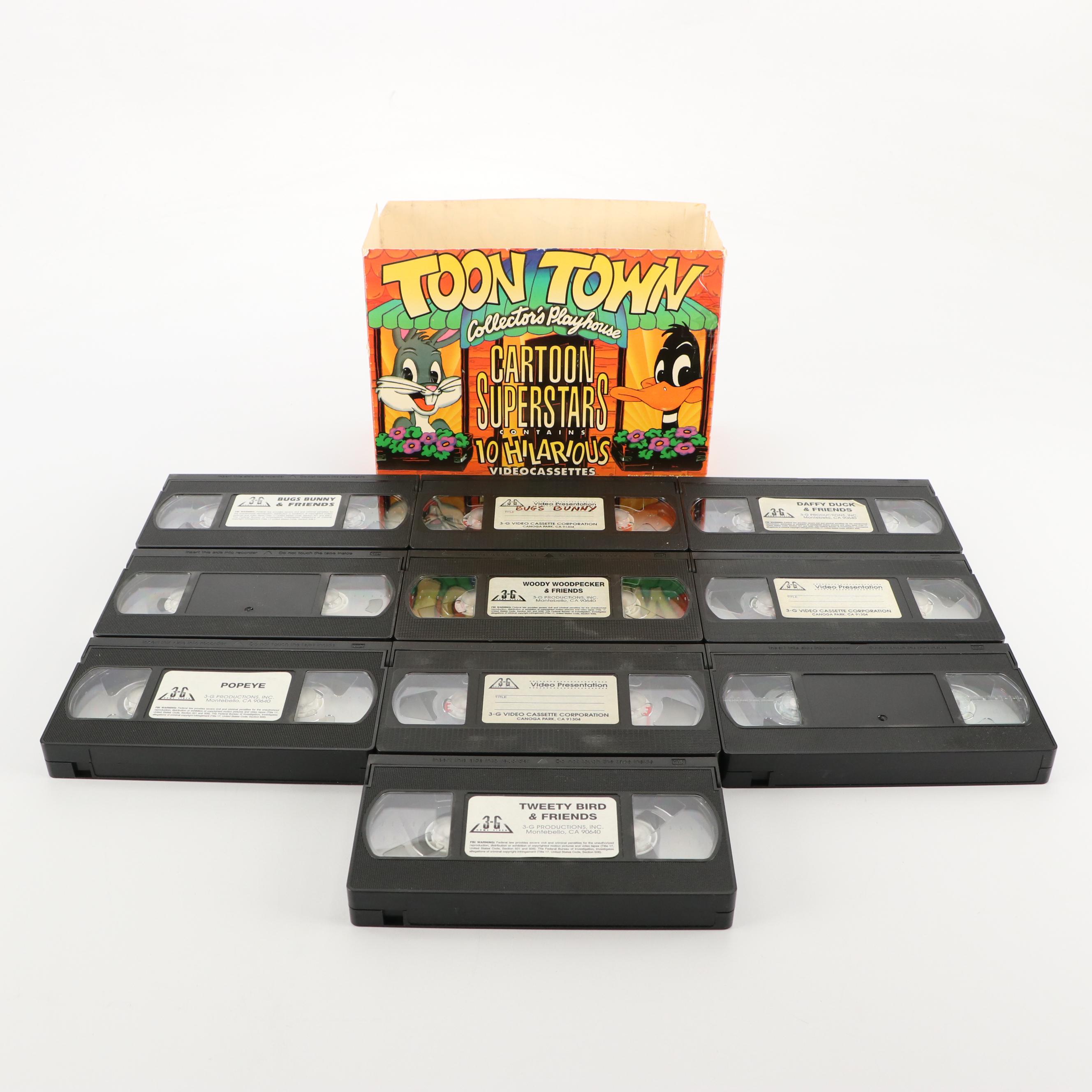 Toon Town Collector's Playhouse VHS Collection