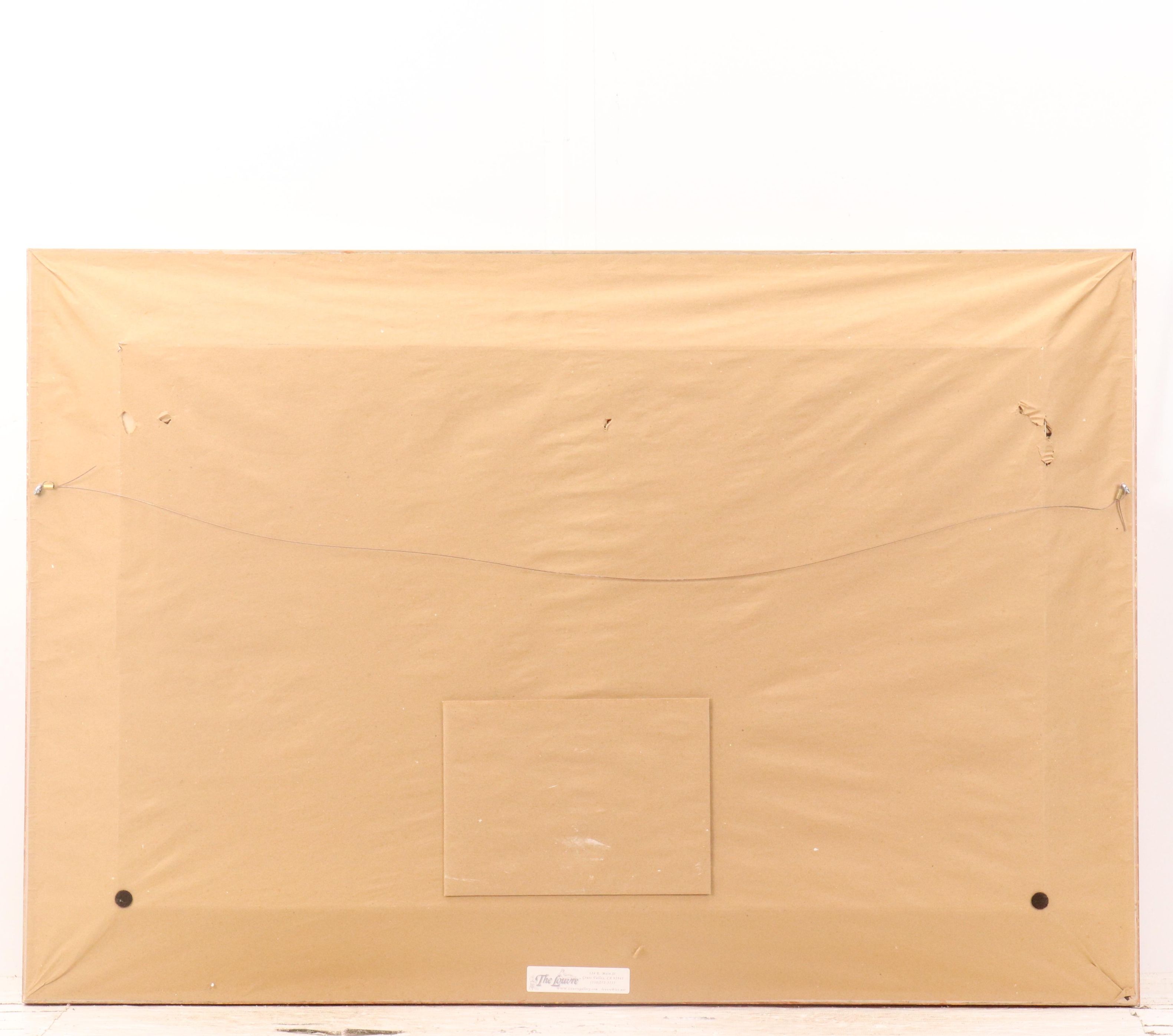 Howard Terpning Embellished Offset Lithograph "Council of Chiefs," 2000