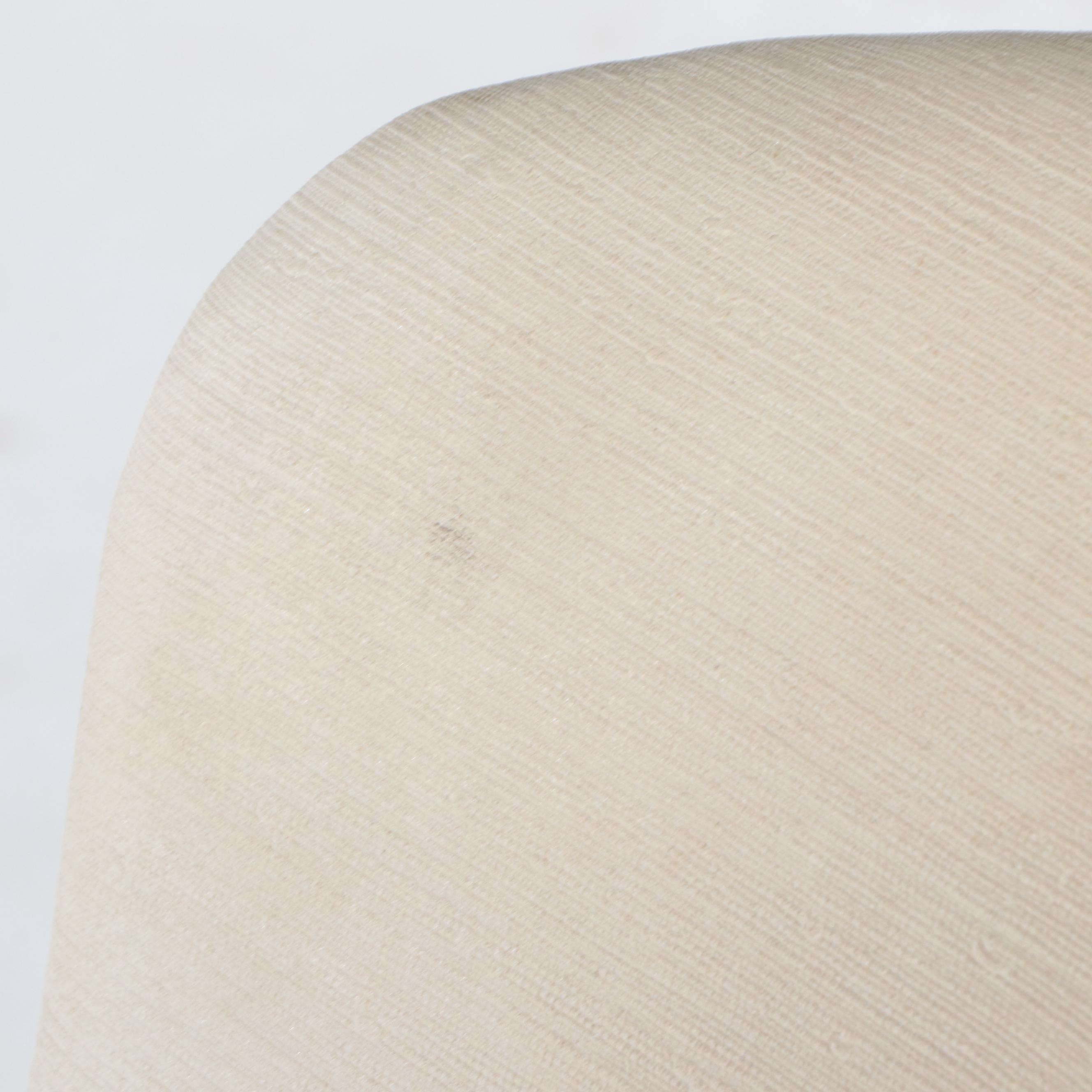 Napoleon III Style Upholstered Tuffted Backed Armchair with Nailhead Trim