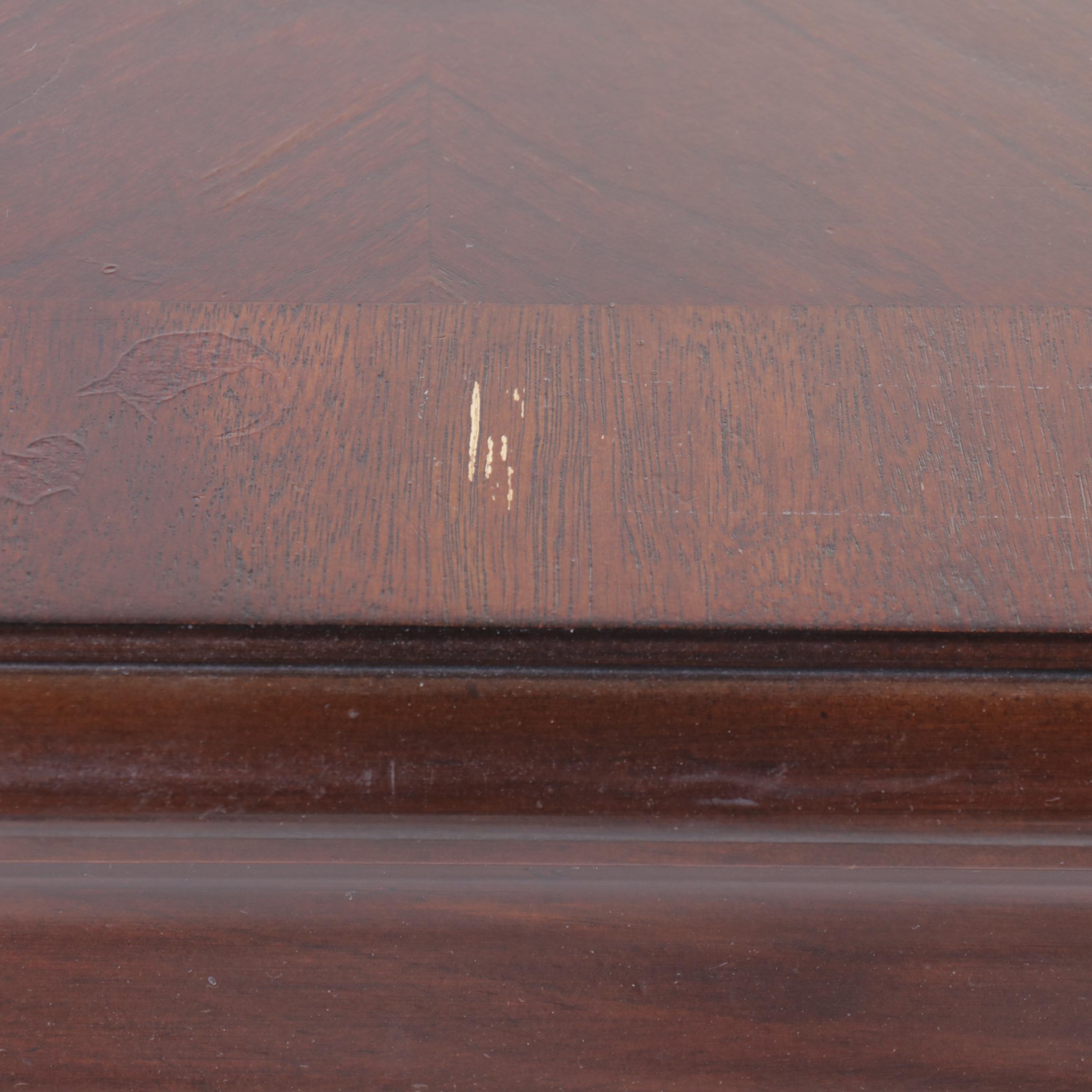 Pair of Napoleon III Style Mahogany Nightstands