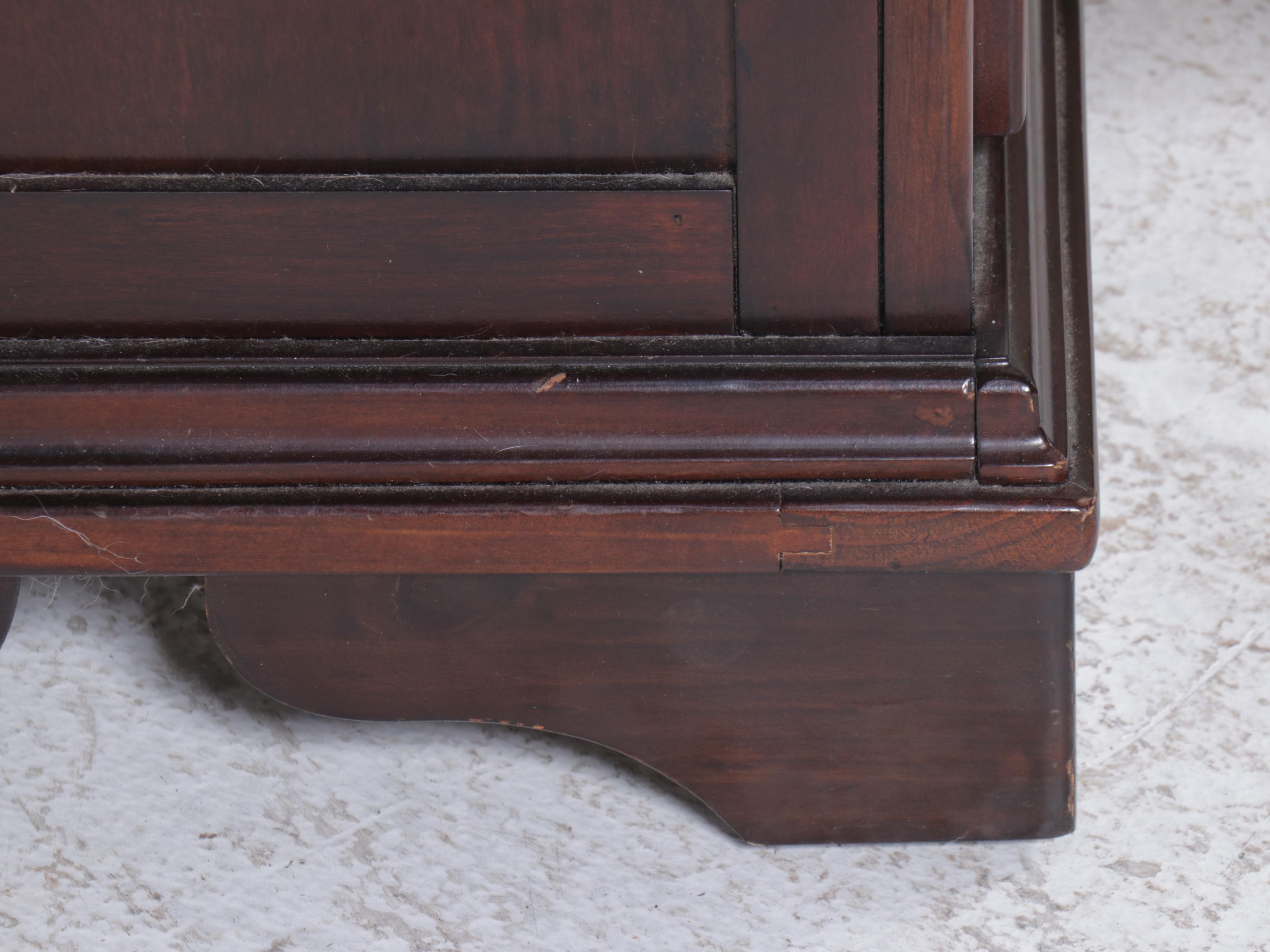 Pair of Napoleon III Style Mahogany Nightstands