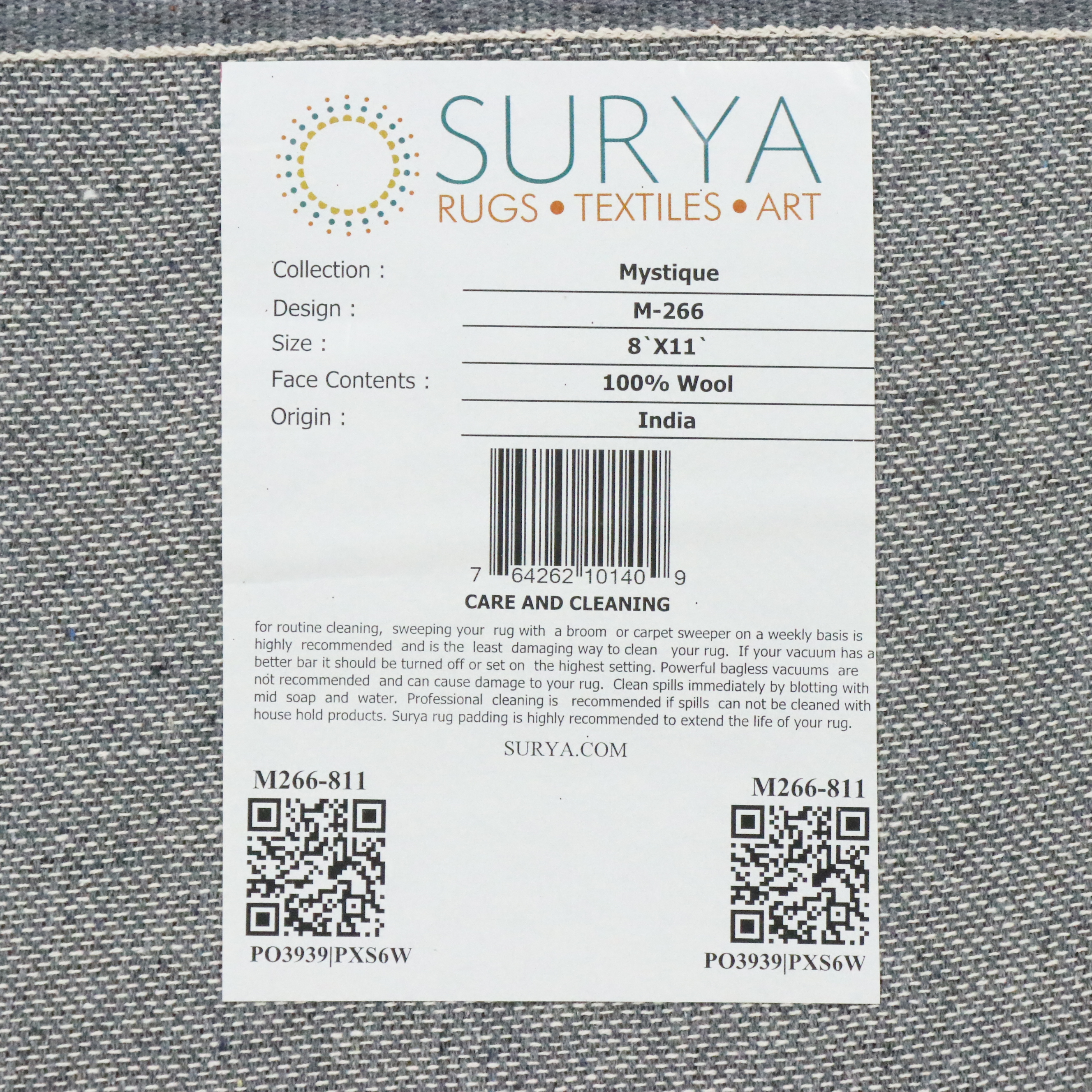8' x 11' Hand-Tufted Surya "Mystique" Area Rug