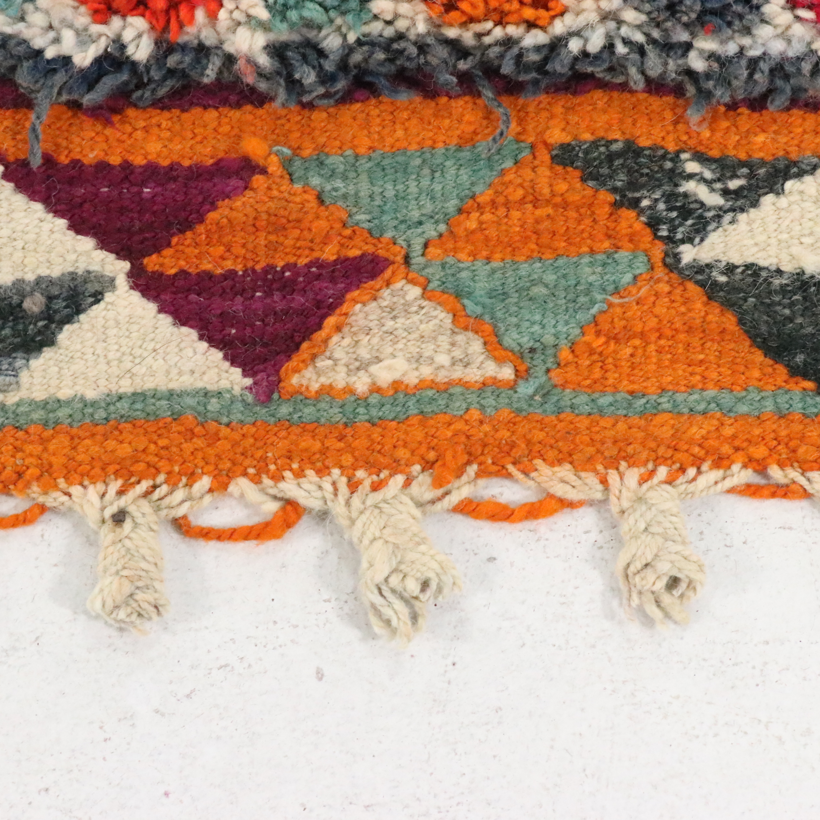 3'2 x 10'6 Hand-Knotted Moroccan Berber Long Rug