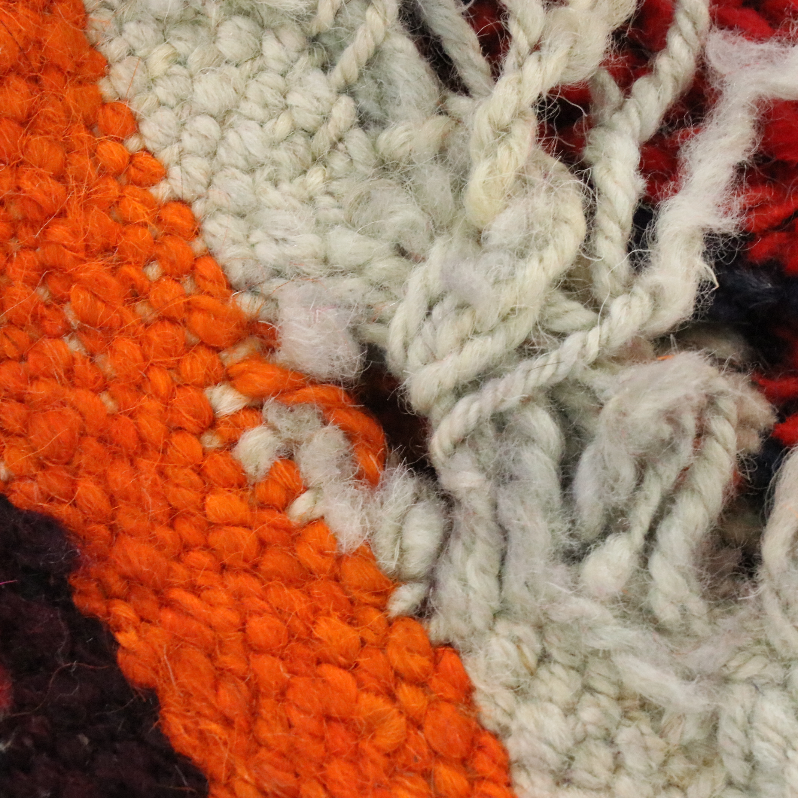 3'2 x 10'6 Hand-Knotted Moroccan Berber Long Rug