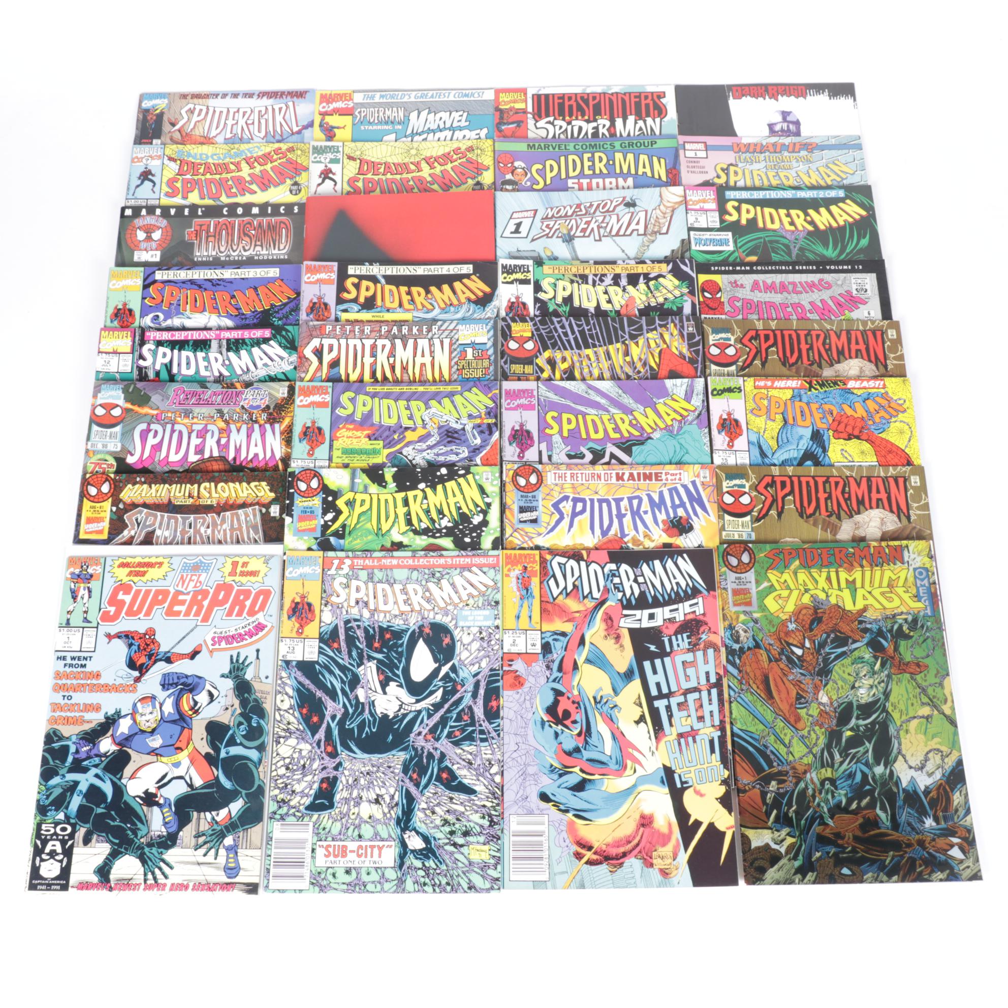 Marvel Comics Spider-Man Bronze & Copper Era Comic Collection