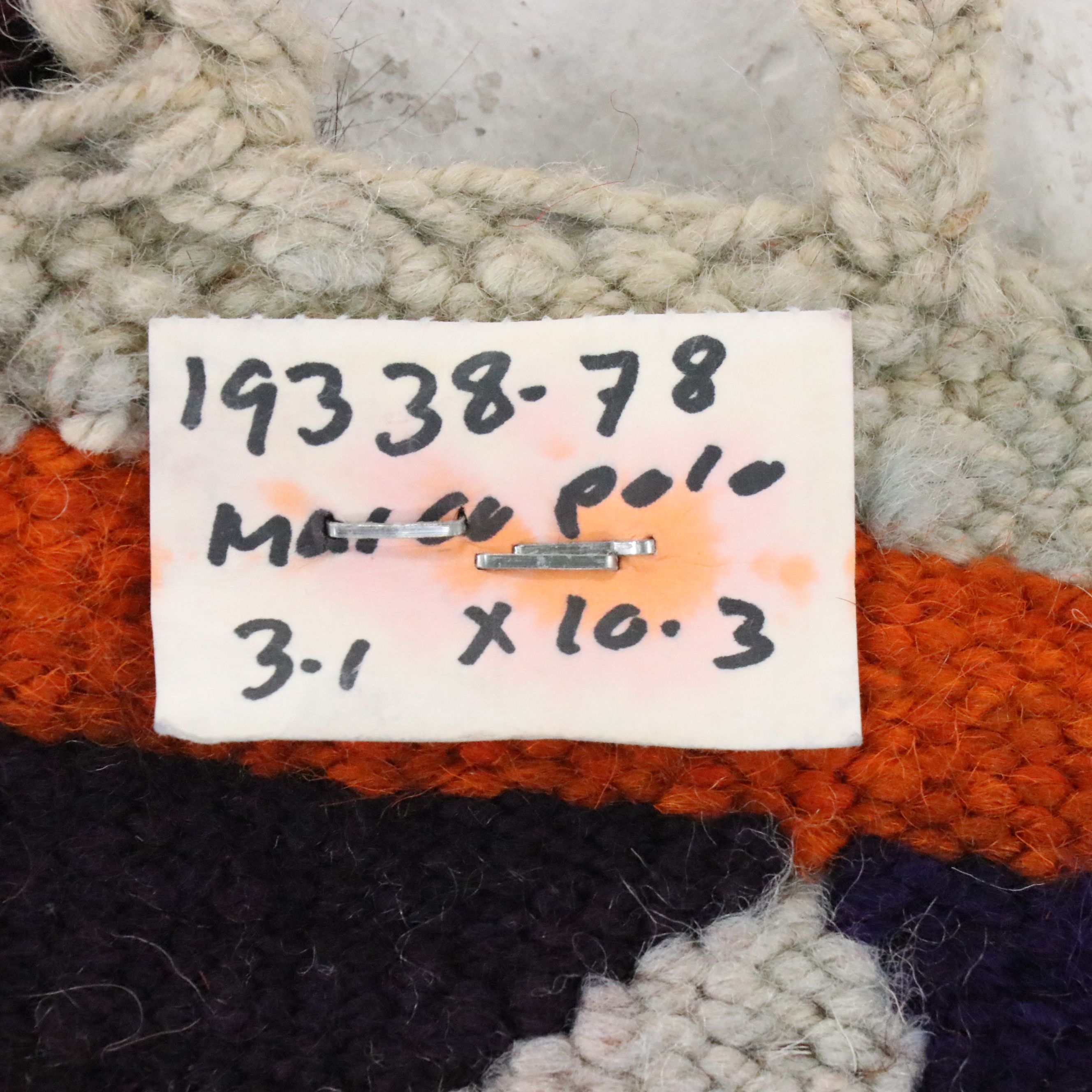 3'2 x 10'6 Hand-Knotted Moroccan Berber Long Rug