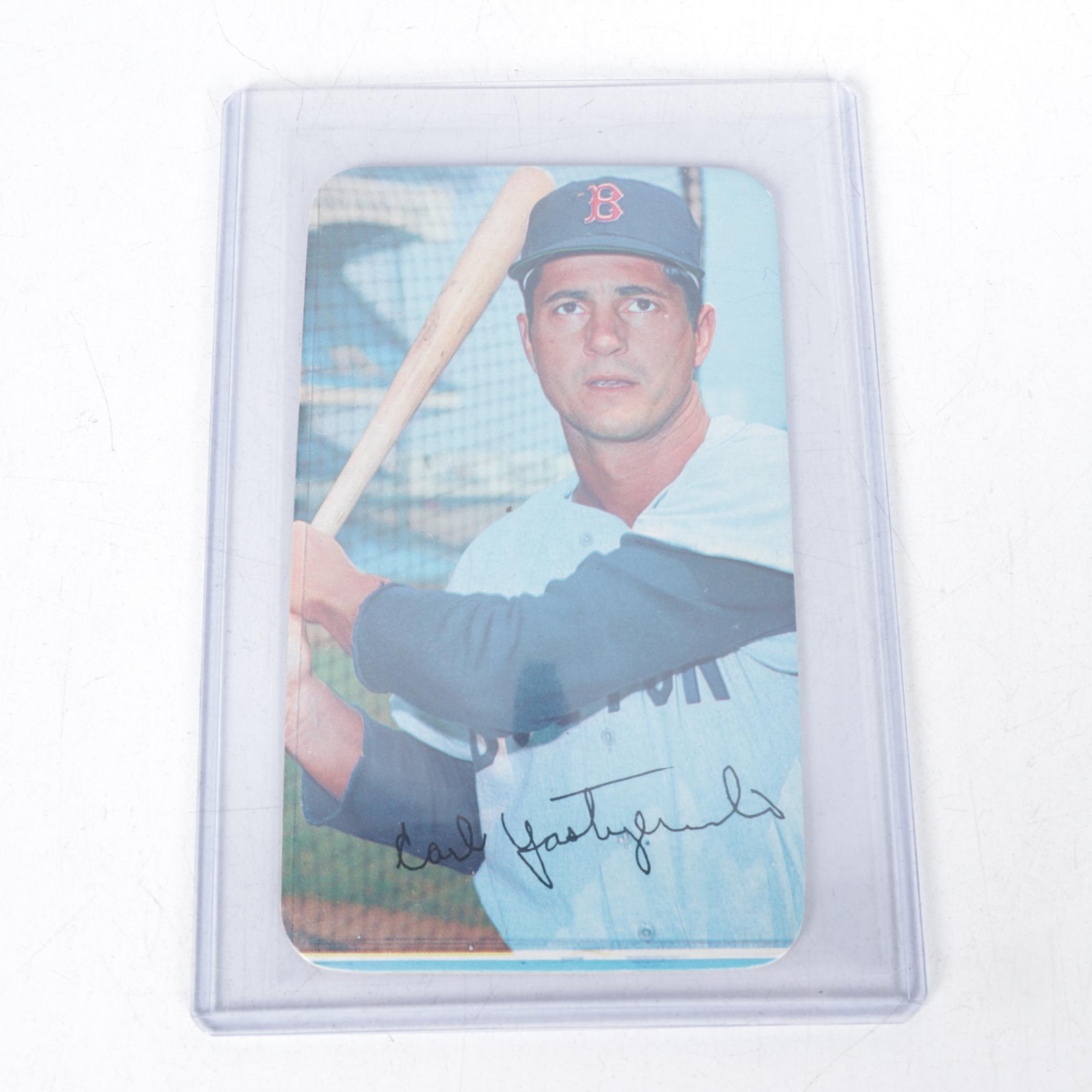 Roberto Clemente, Willie Mays, and Other Topps Baseball Trading Cards