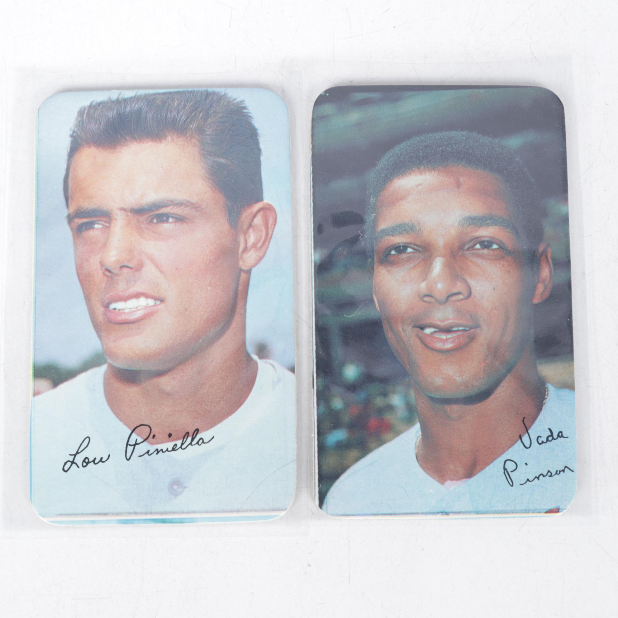 Roberto Clemente, Willie Mays, and Other Topps Baseball Trading Cards