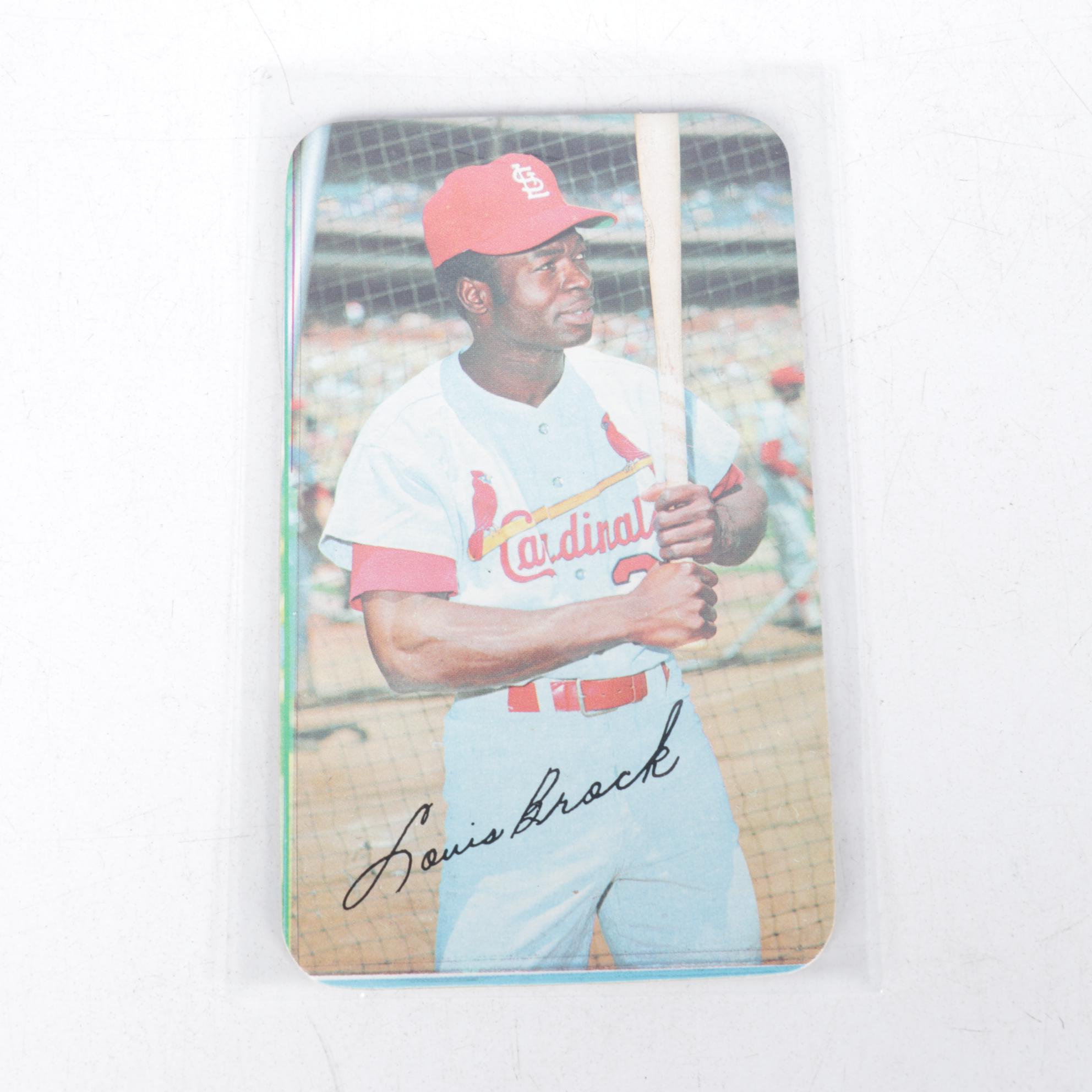 Roberto Clemente, Willie Mays, and Other Topps Baseball Trading Cards