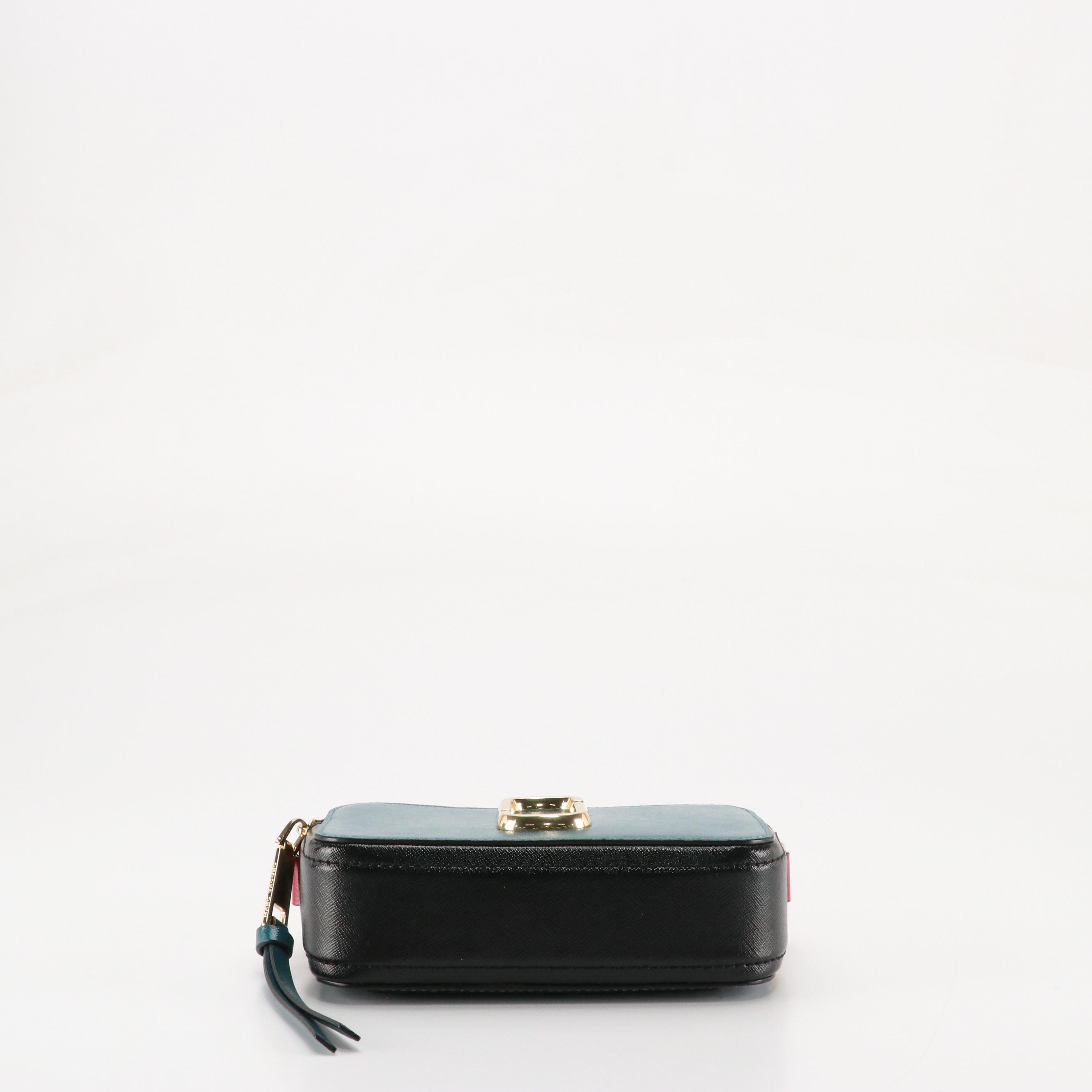 Marc Jacobs The Snapshot Crossbody Bag in Colorblock Saffiano Leather