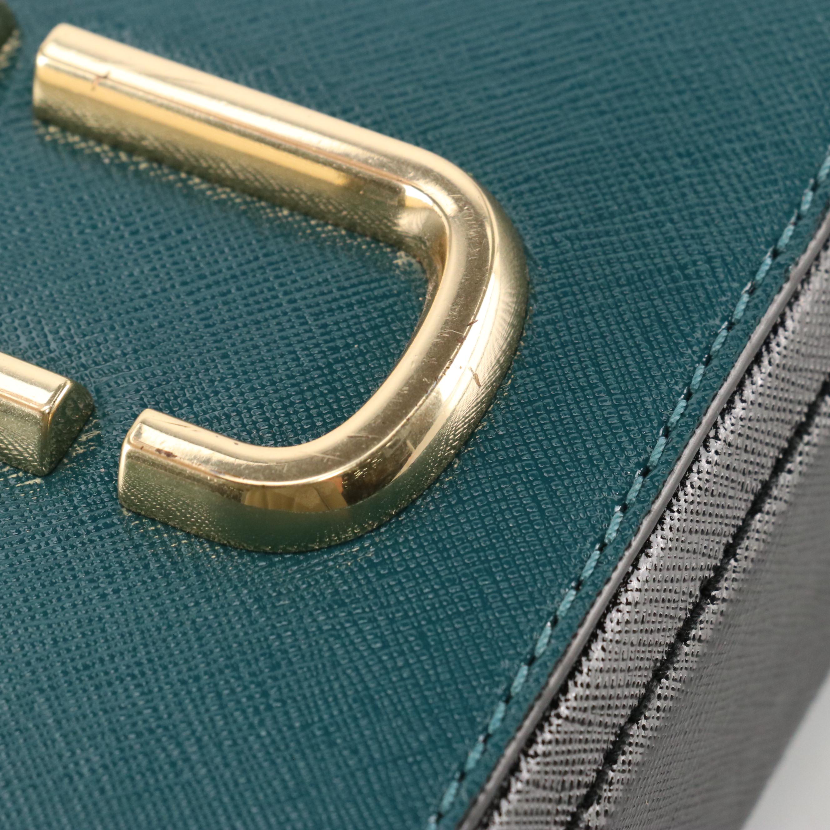 Marc Jacobs The Snapshot Crossbody Bag in Colorblock Saffiano Leather