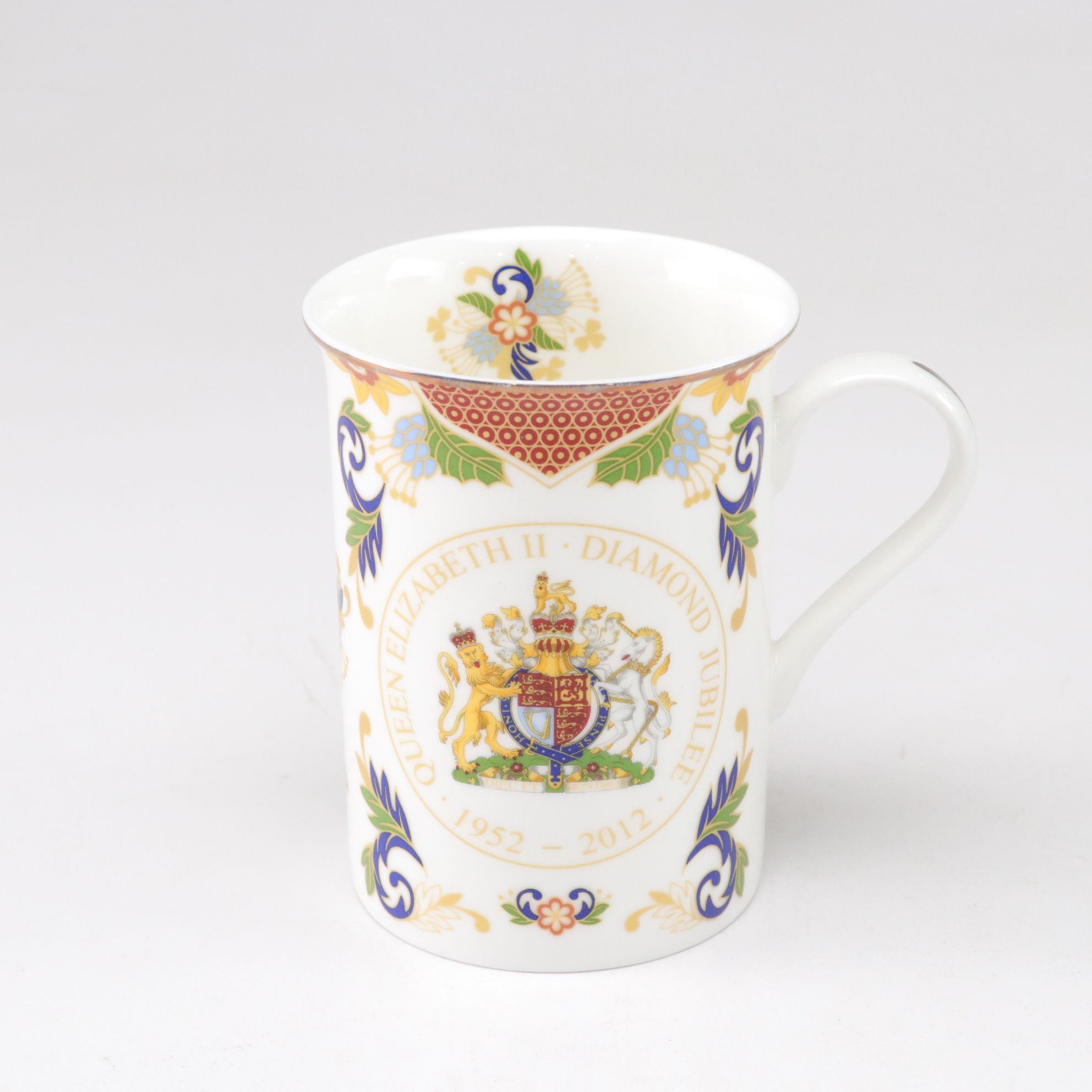Royal  Worcester "Diamond Jubilee" Cup with Coil Candle Holder and More