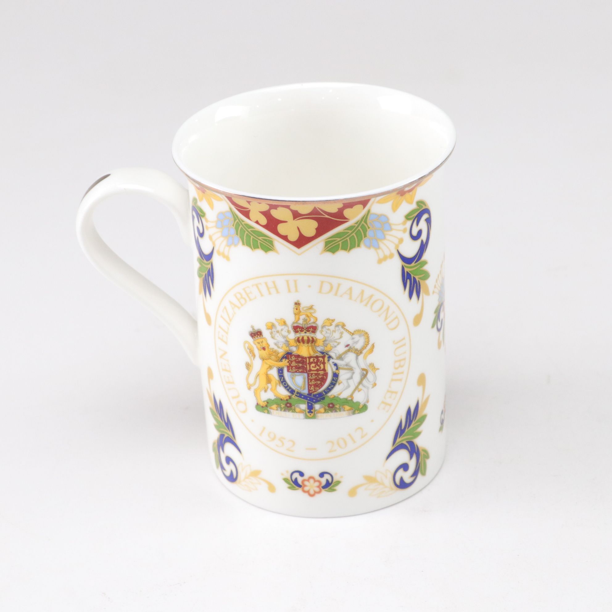 Royal  Worcester "Diamond Jubilee" Cup with Coil Candle Holder and More