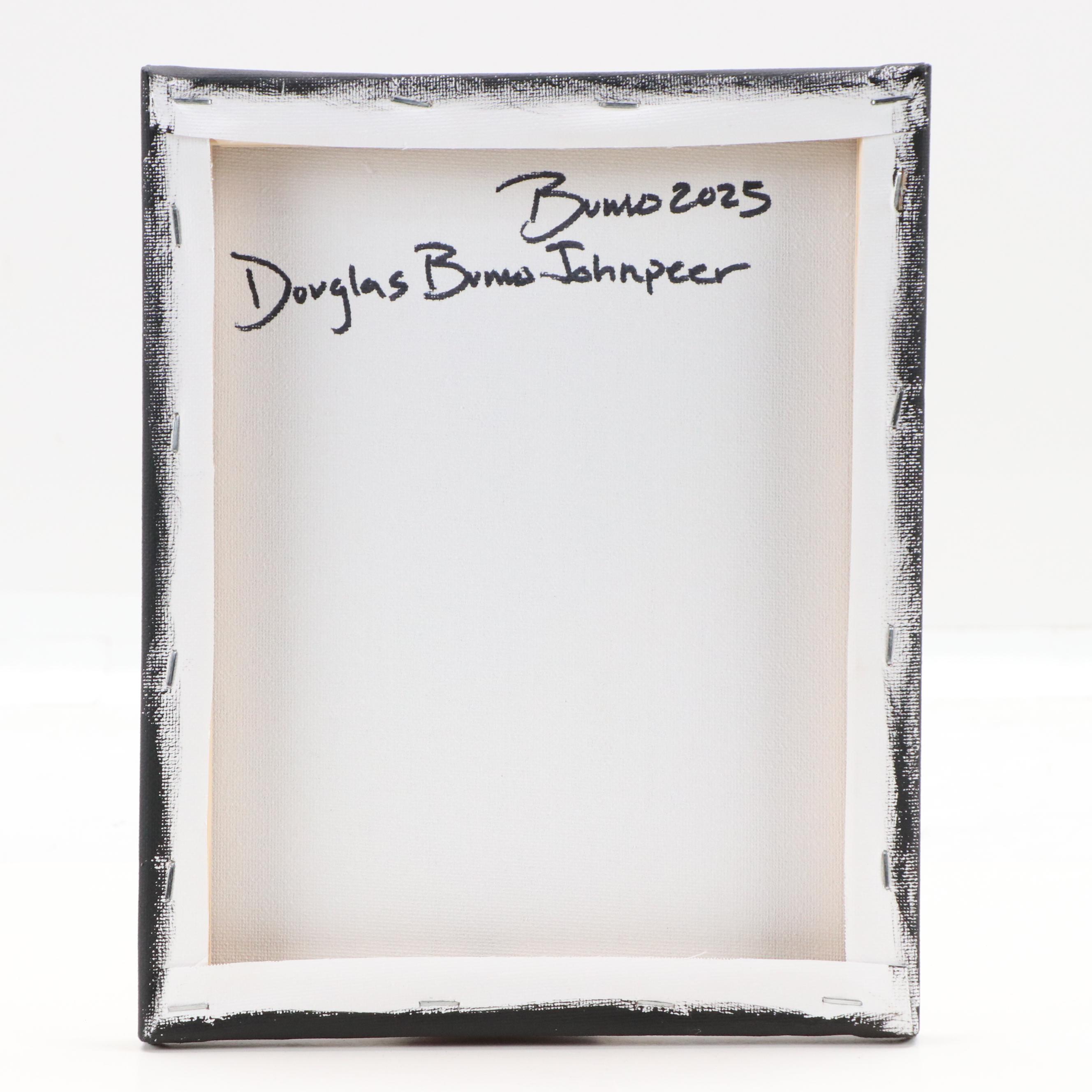 Doug "Bumo" Johnpeer Landscape Oil Painting with Twilight Reflections, 2025