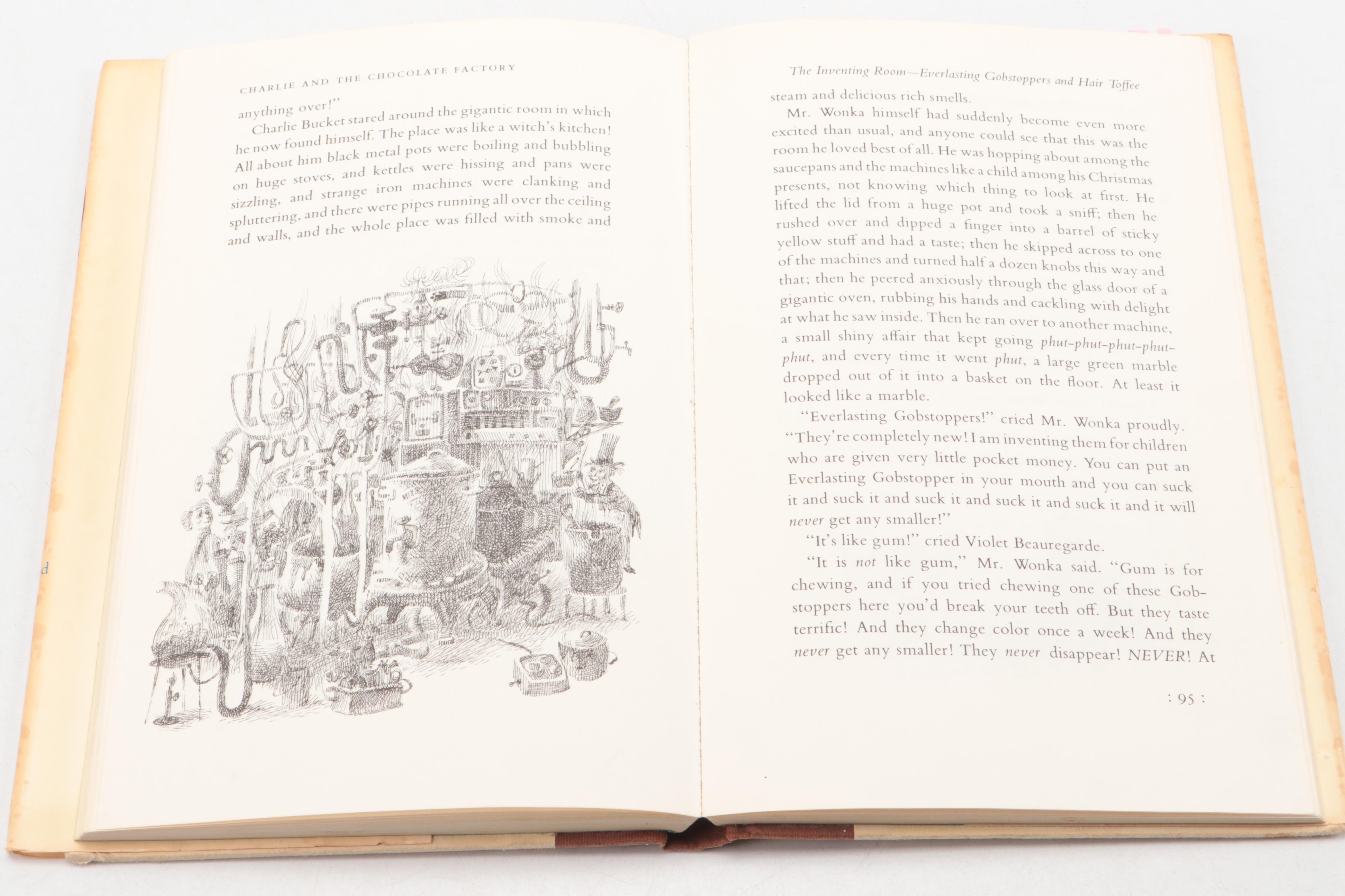 First Edition, Later Printing "Charlie and the Chocolate Factory" by Roald Dahl