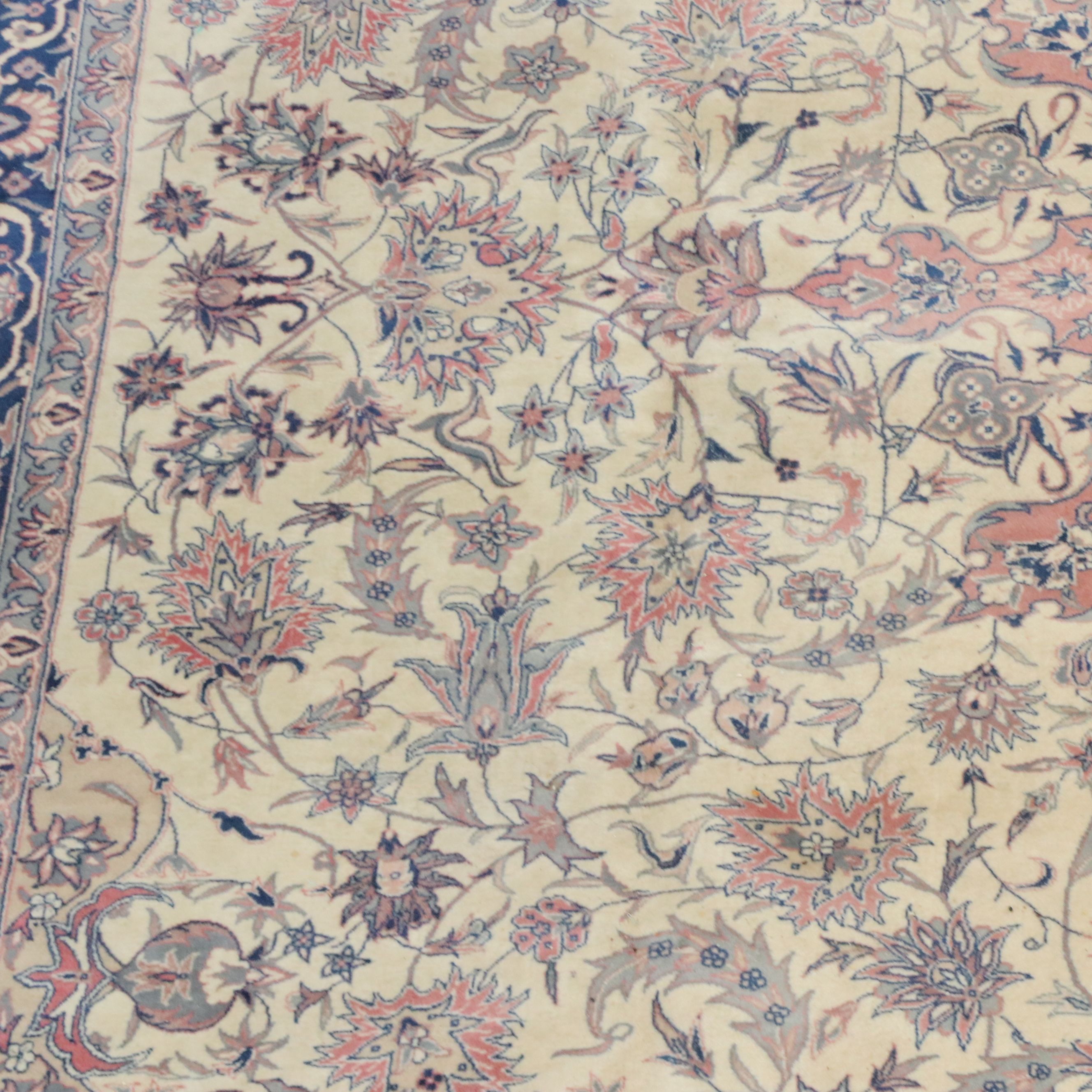 9'9 x 14'6 Hand-Knotted Persian Mahal Room Sized Rug