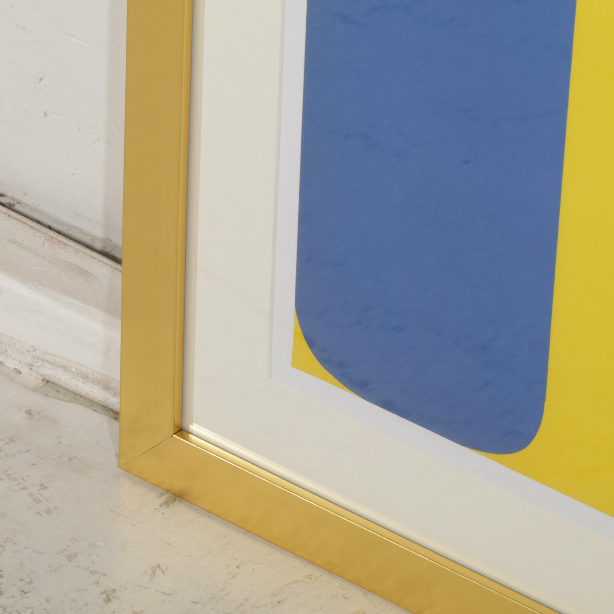 Ellsworth Kelly "Untitled (Blue/Yellow/Red) Lithograph, 1964